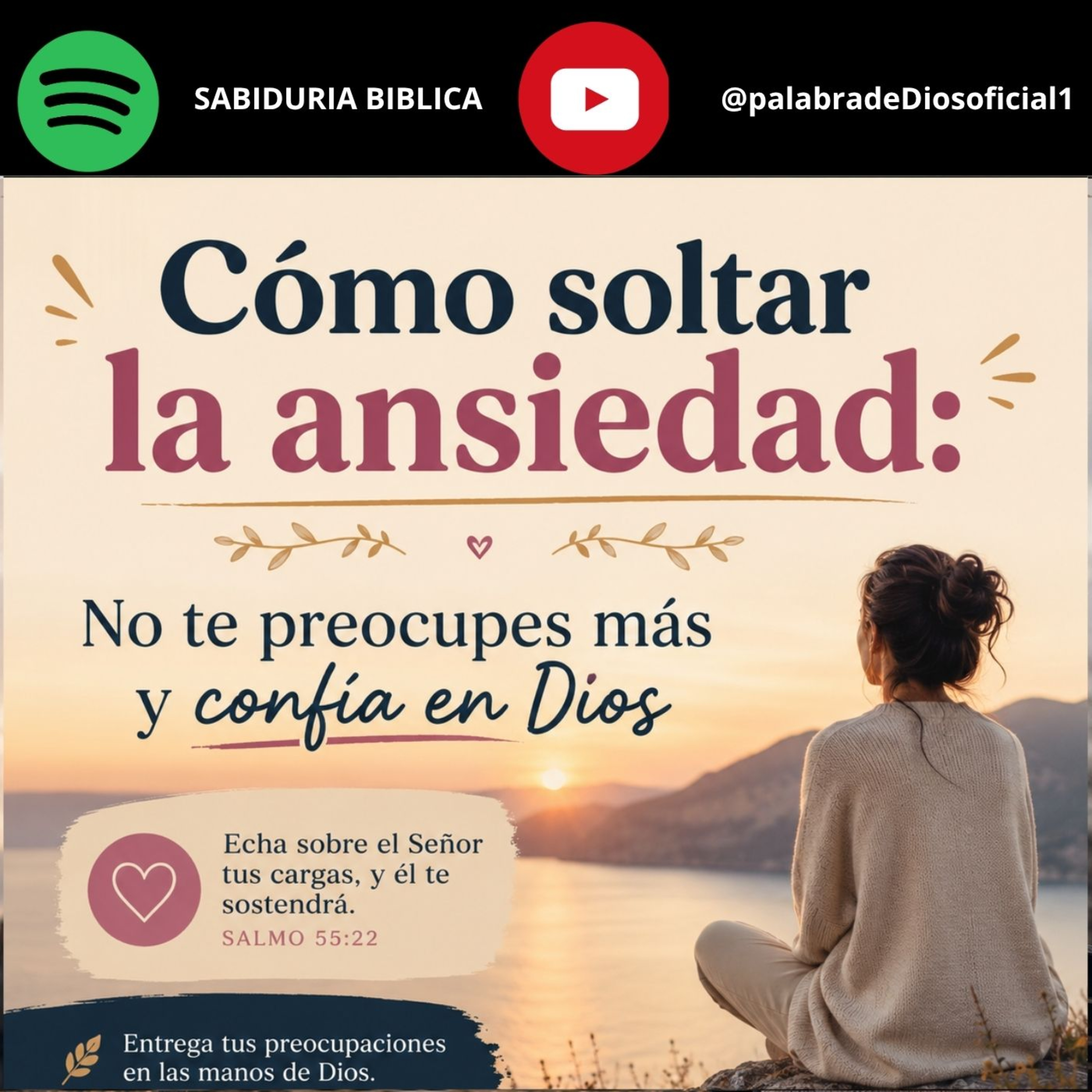 Cómo soltar la ansiedad: No te preocupes más y confía en Dios episode artwork