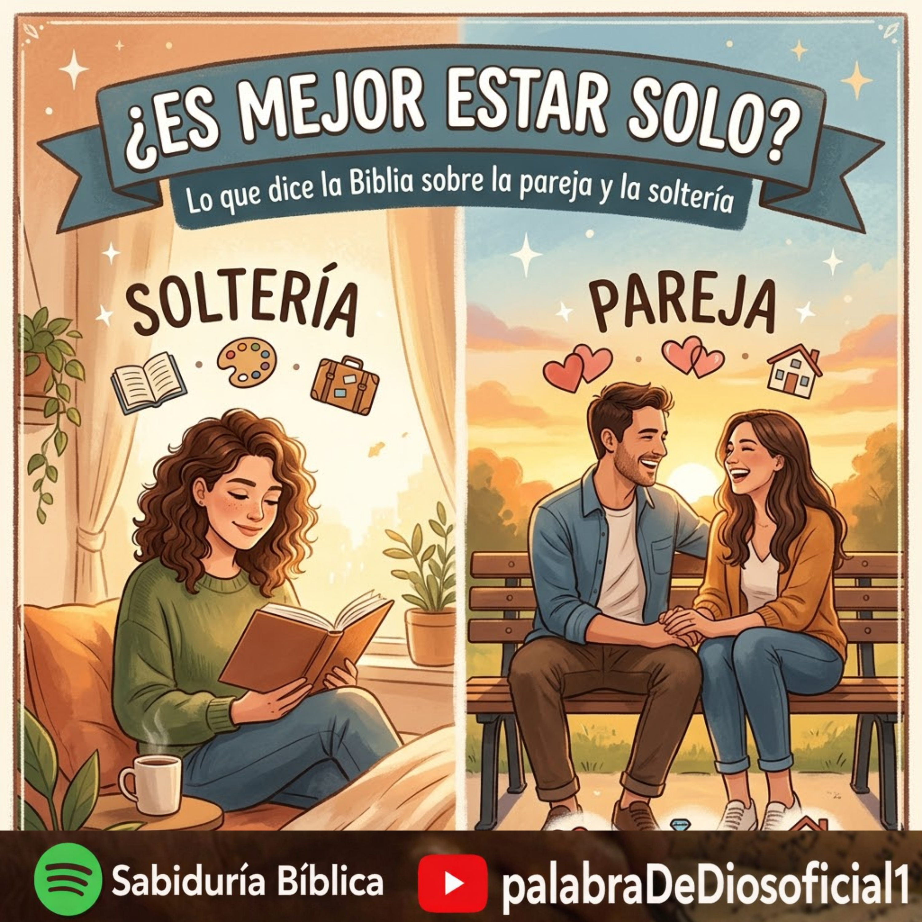 ¿Es mejor estar solo? Lo que dice la Biblia sobre la pareja y la soltería episode artwork