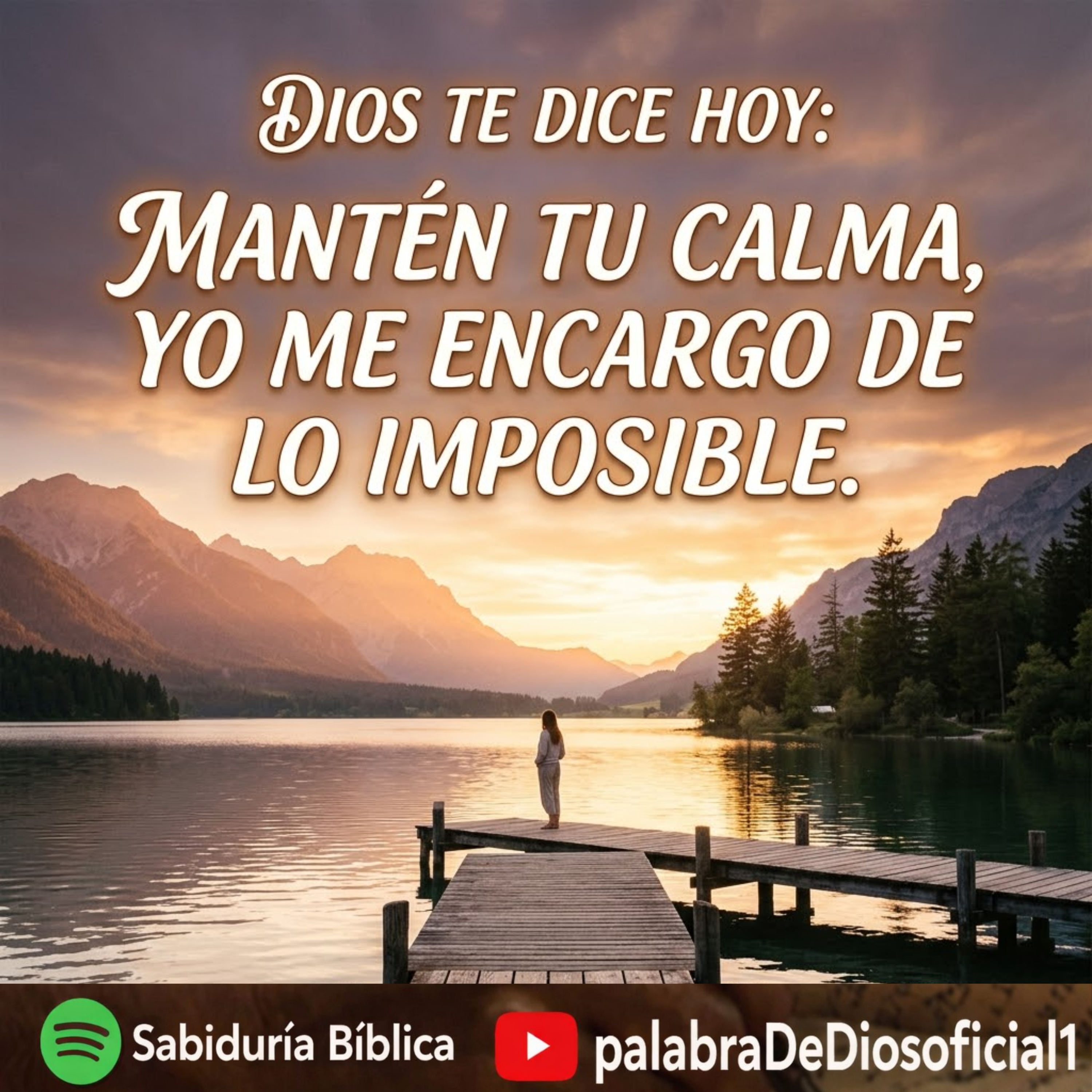 Dios Te Dice Hoy: Mantén Tu Calma, Yo Me Encargo De Lo Imposible episode artwork
