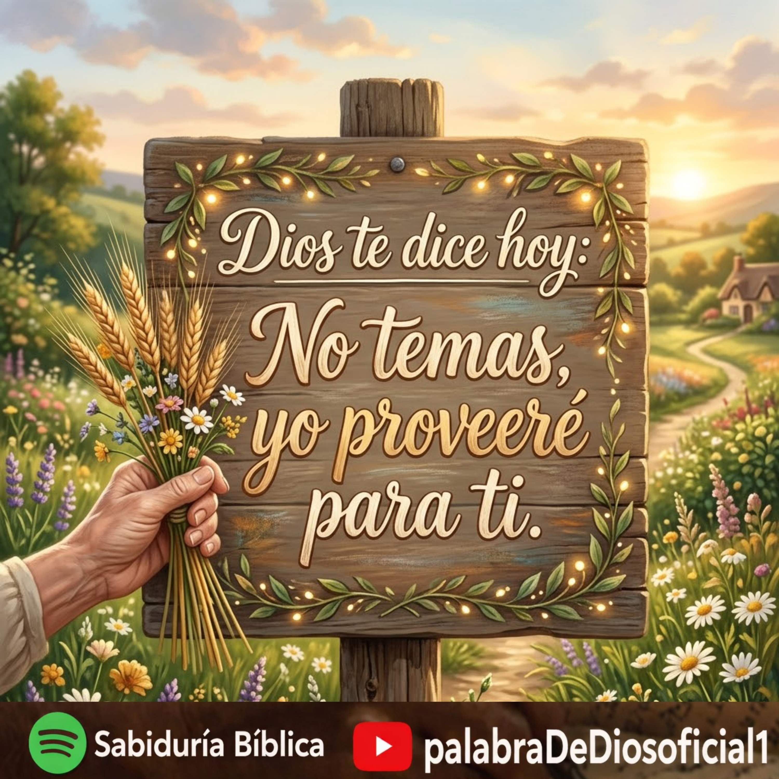 Dios te dice hoy: No temas, yo proveeré para ti episode artwork