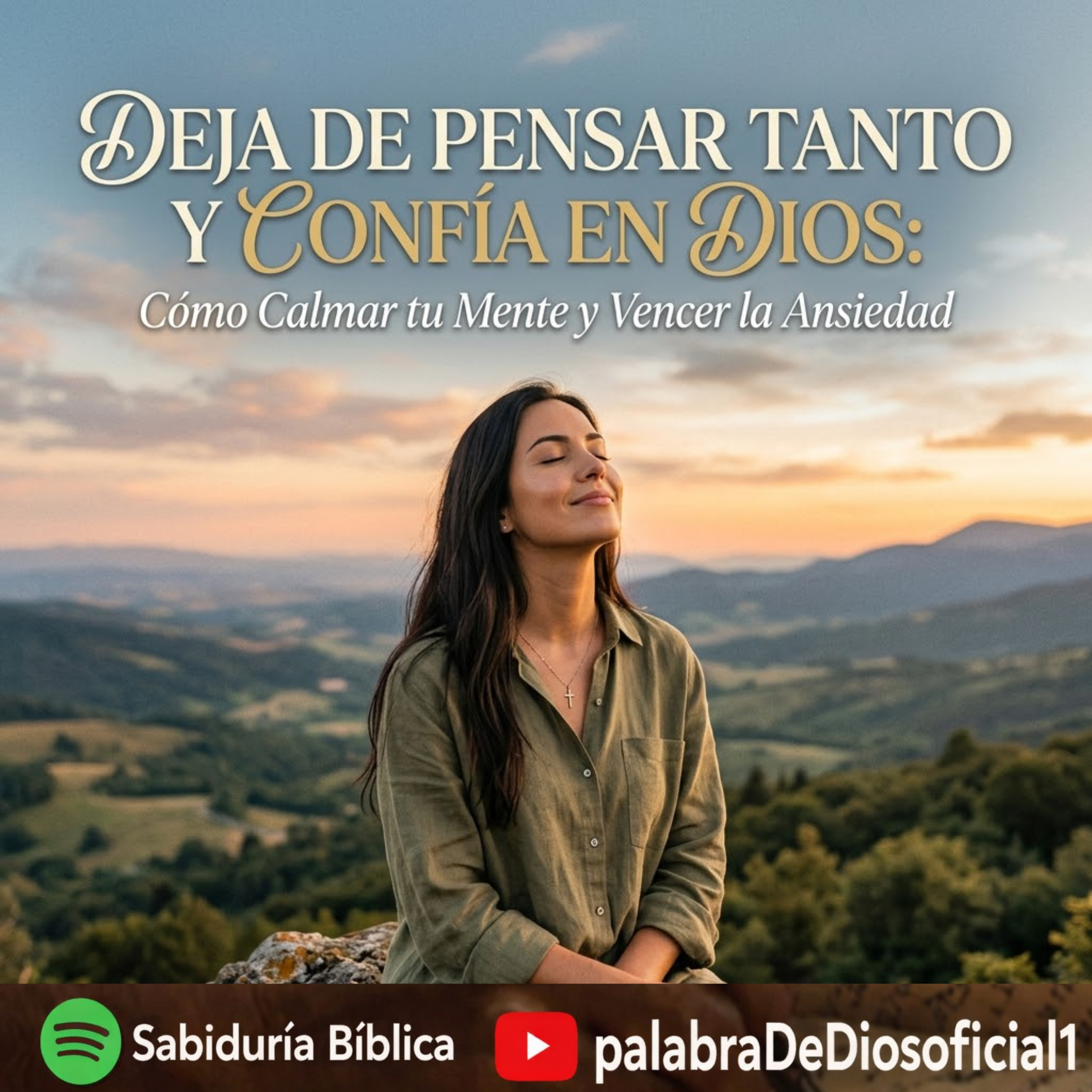 Deja de Pensar Tanto y Confía en Dios: Cómo Calmar tu Mente y Vencer la Ansiedad ( episode artwork
