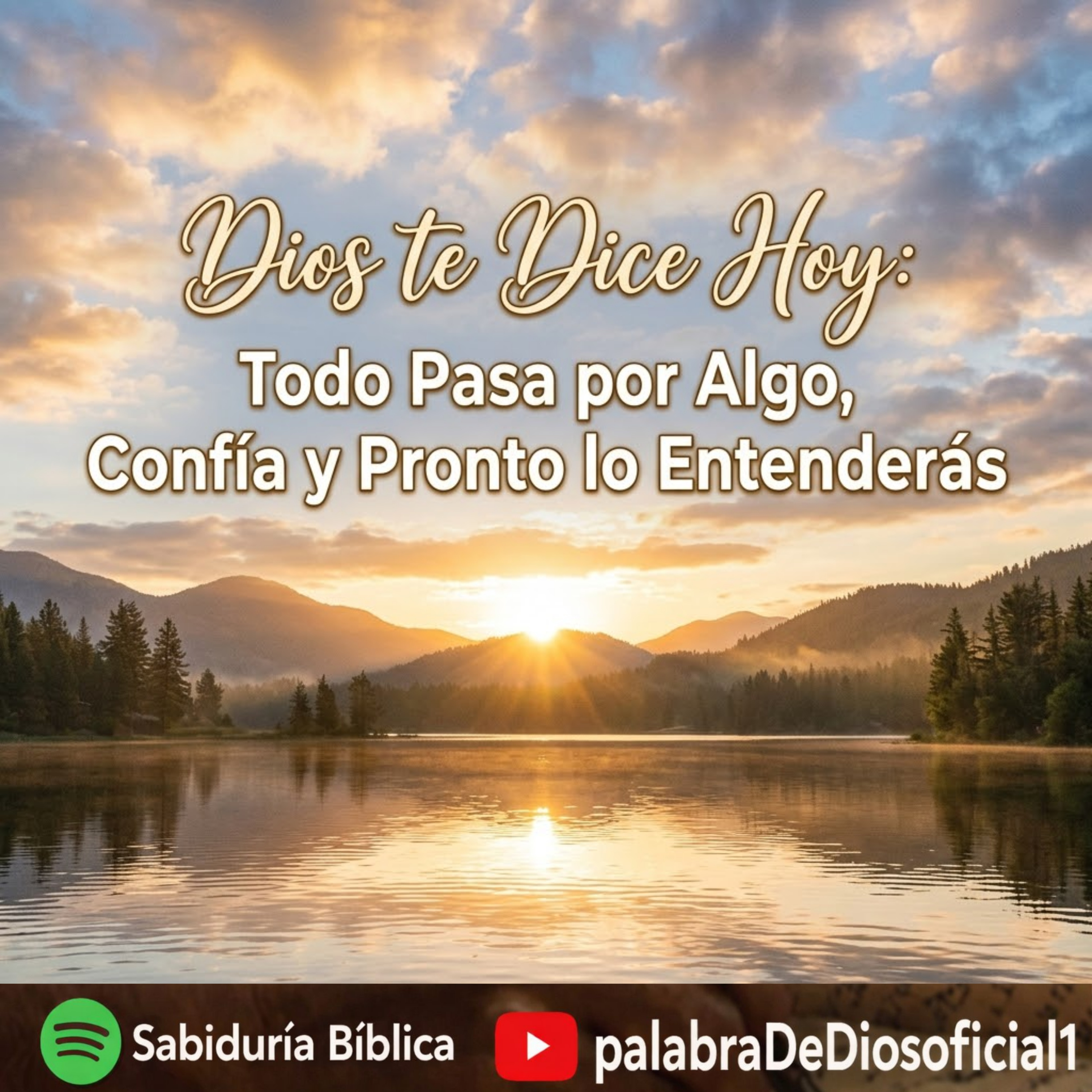Dios te Dice Hoy: Todo Pasa por Algo, Confía y Pronto lo Entenderás episode artwork