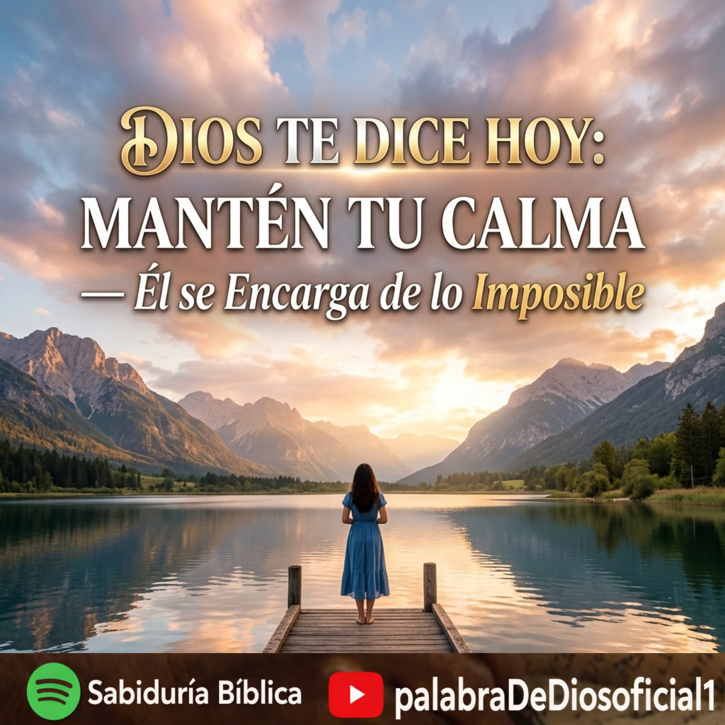 Dios te Dice Hoy: Mantén tu Calma — Él se Encarga de lo Imposible episode artwork