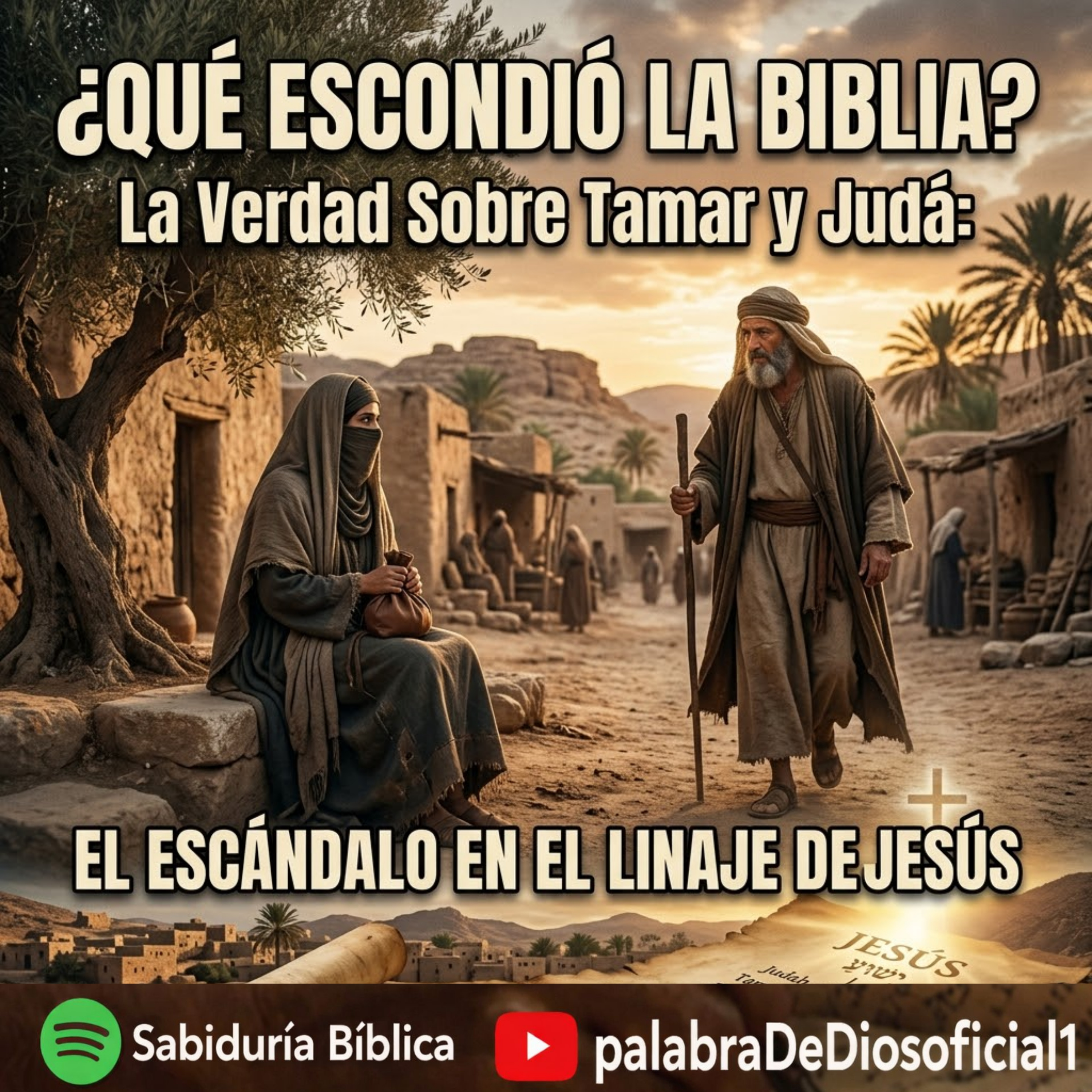 ¿Qué Escondió la Biblia? La Verdad Sobre Tamar y Judá: El Escándalo en el Linaje de Jesús episode artwork