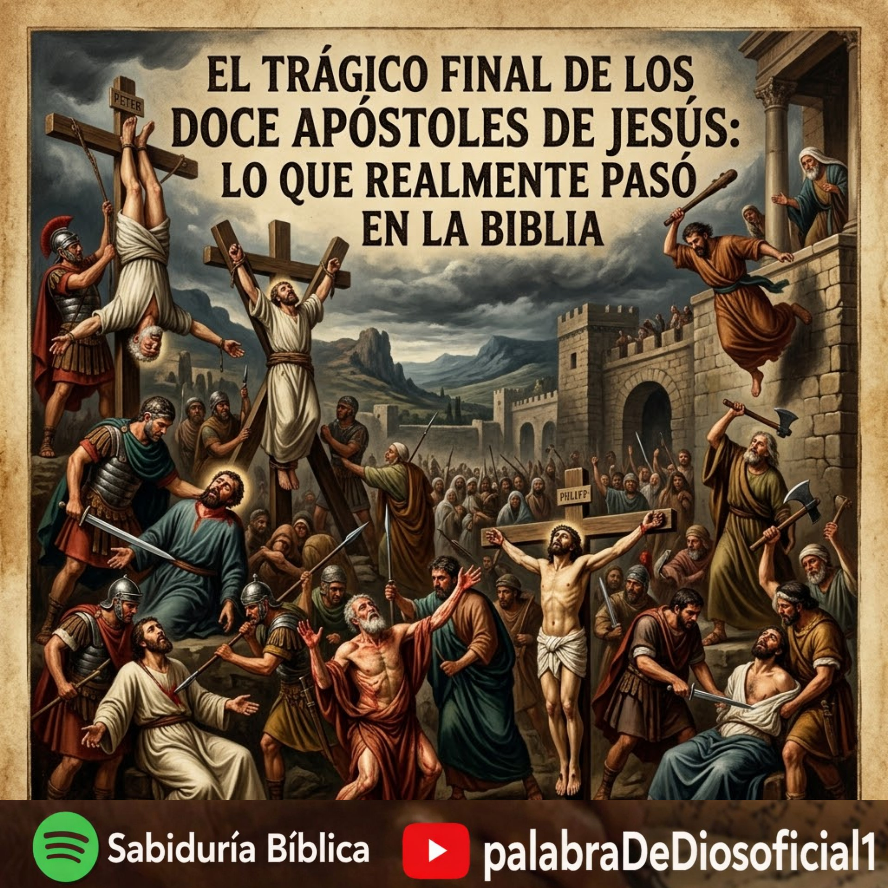 El Trágico Final de los Doce Apóstoles de Jesús: Lo que Realmente Pasó en la Biblia episode artwork