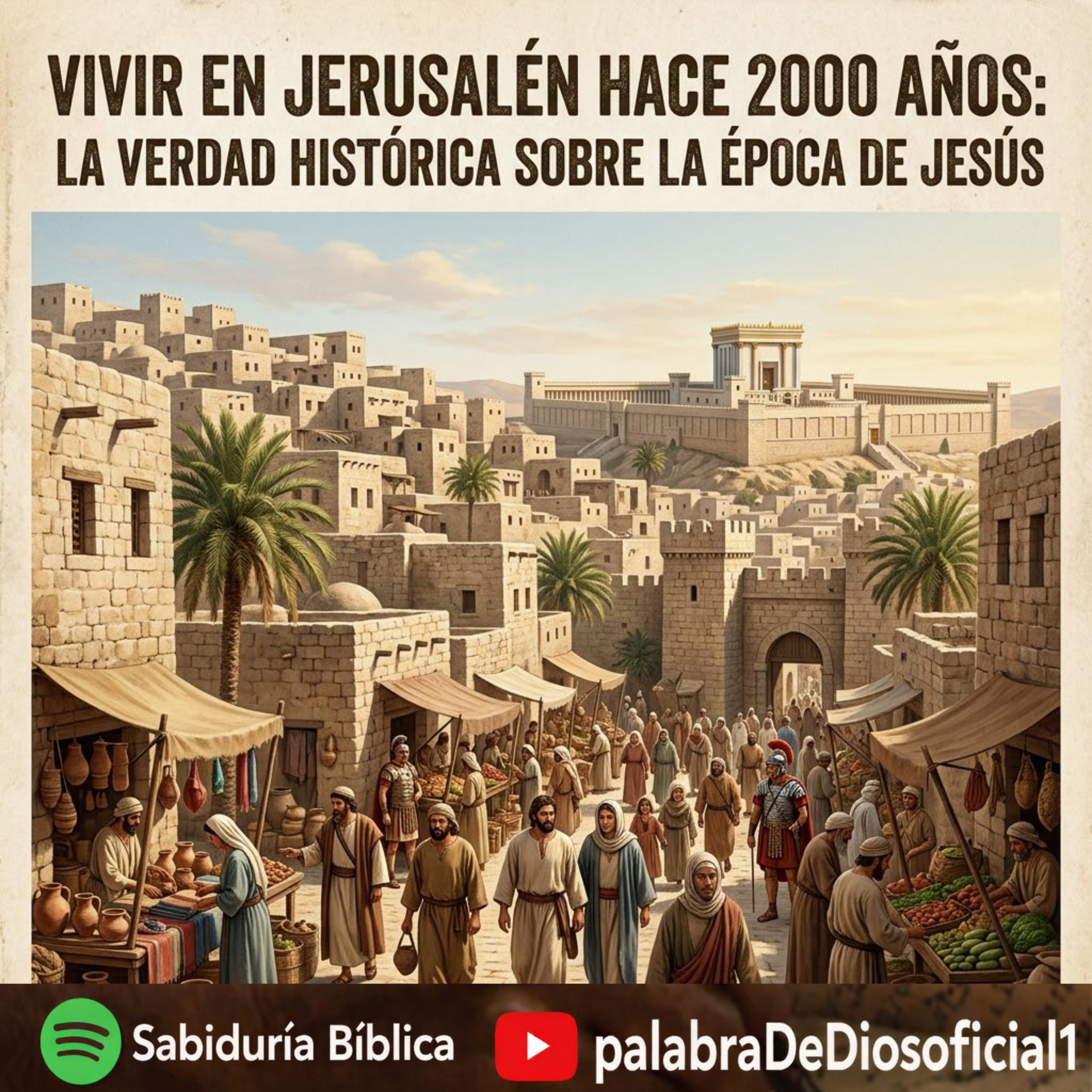 Vivir en Jerusalén Hace 2000 Años: La Verdad Histórica Sobre la Época de Jesús episode artwork