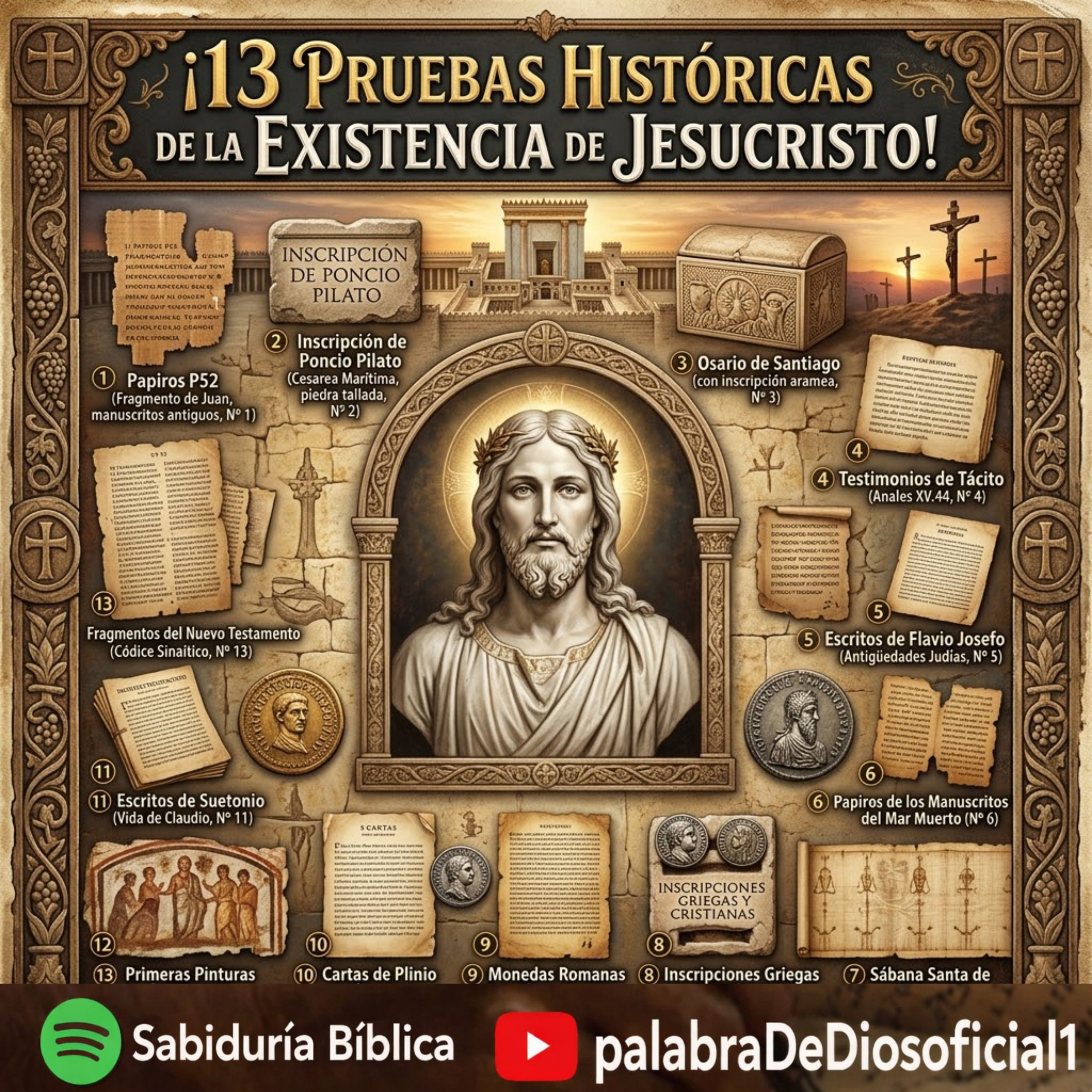 ¡13 Pruebas Históricas de la Existencia de Jesucristo! episode artwork