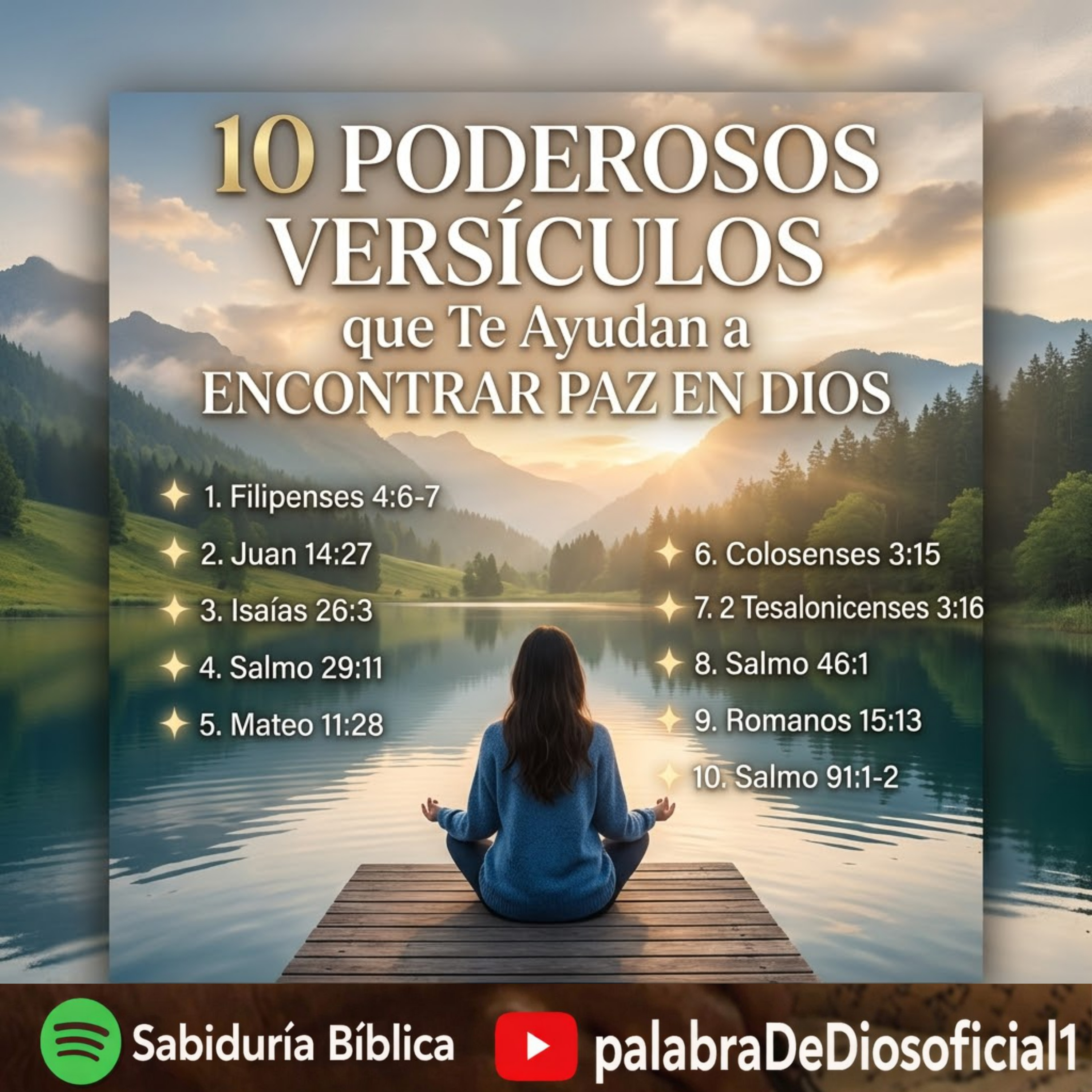 10 Poderosos Versículos que Te Ayudan a Encontrar Paz en Dios episode artwork