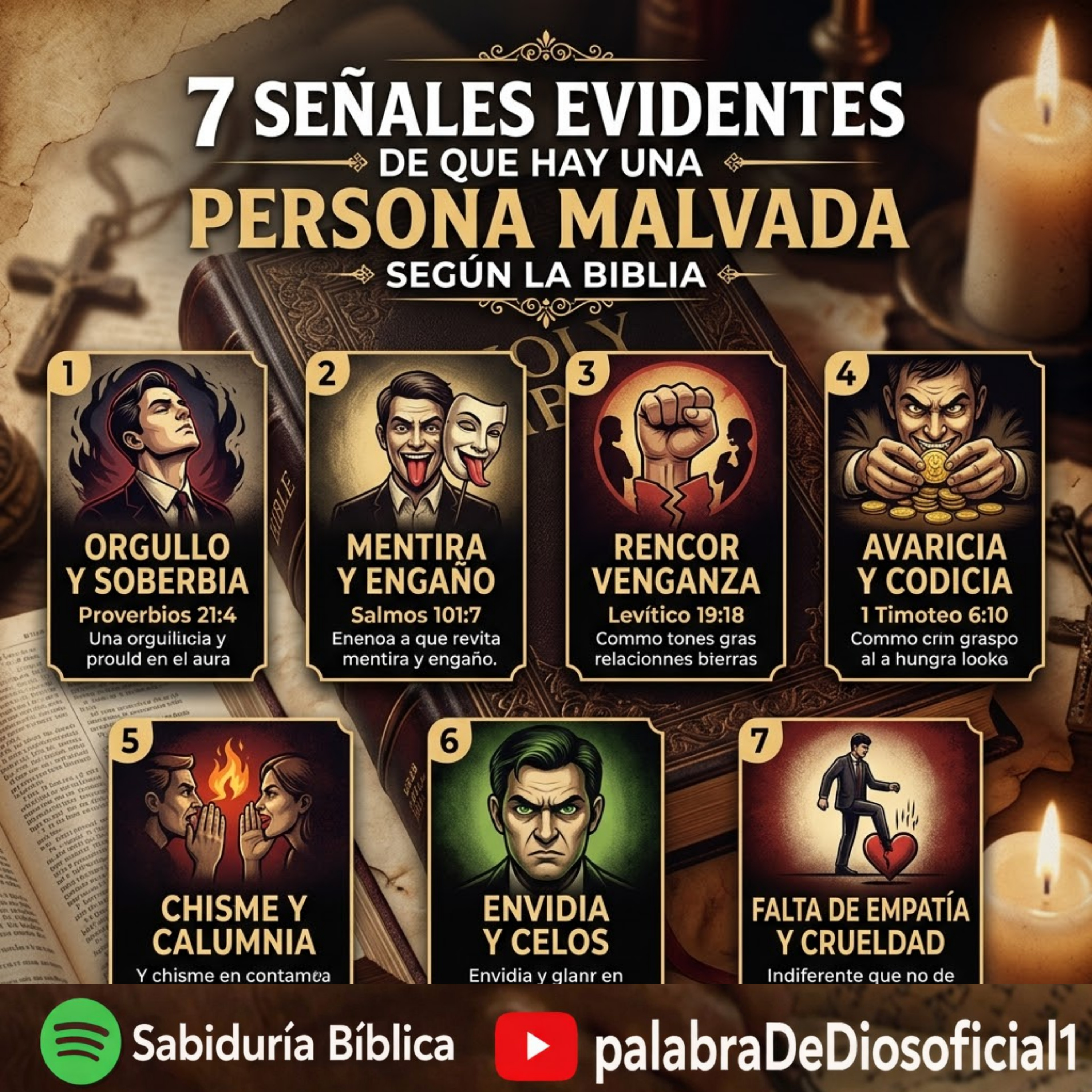 7 Señales Evidentes de que Hay una Persona Malvada a Tu Lado, Según la Biblia episode artwork