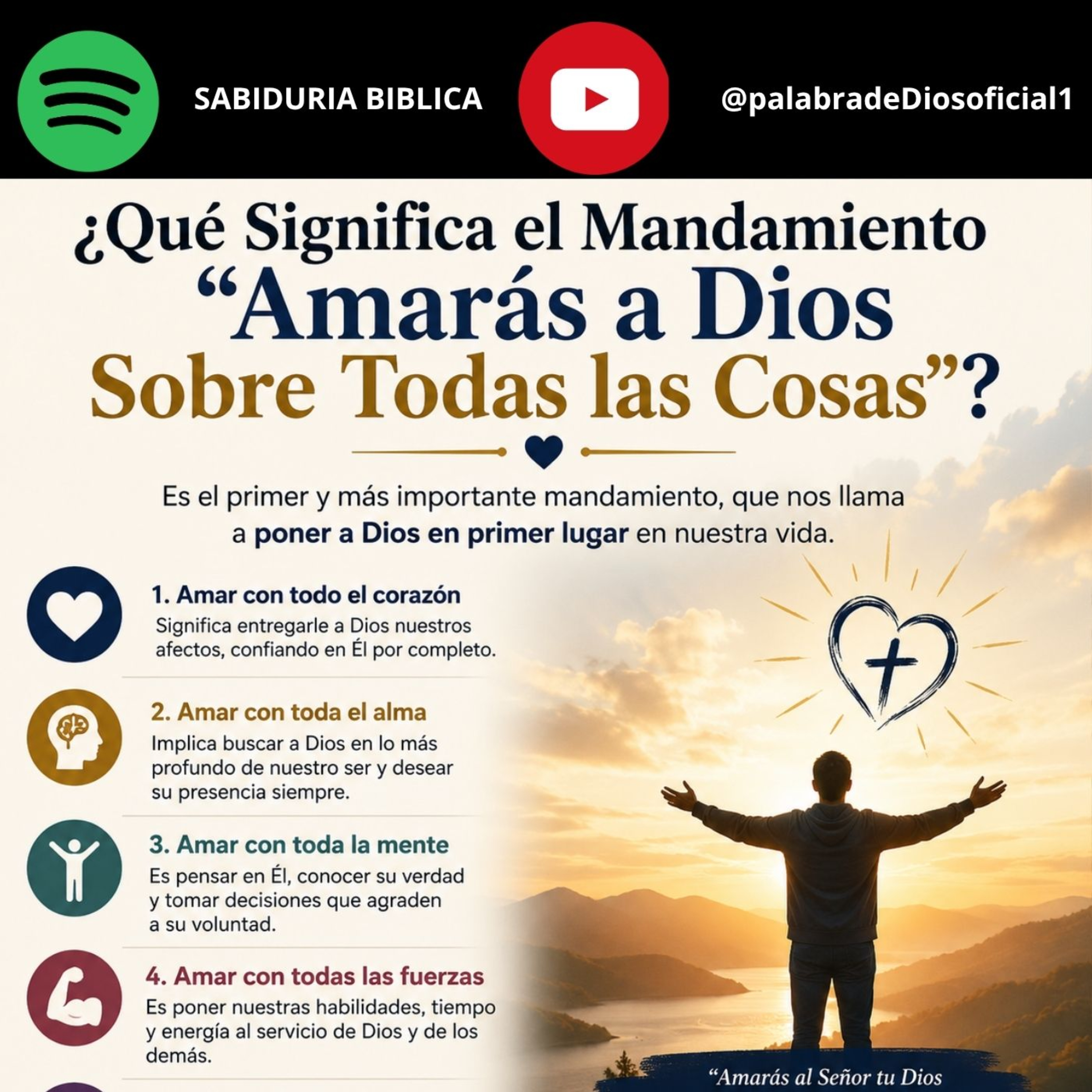¿Qué Significa el Mandamiento “Amarás a Dios Sobre Todas las Cosas”? episode artwork