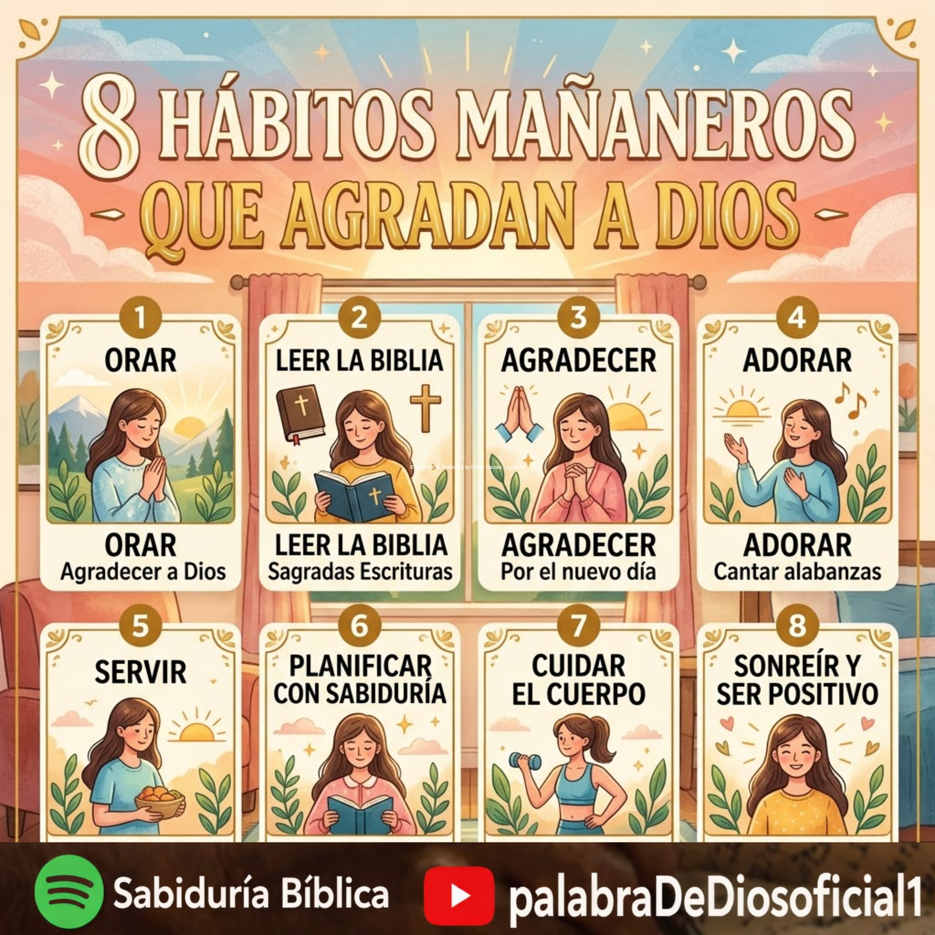 8 HÁBITOS MAÑANEROS QUE AGRADAN A DIOS - episode artwork
