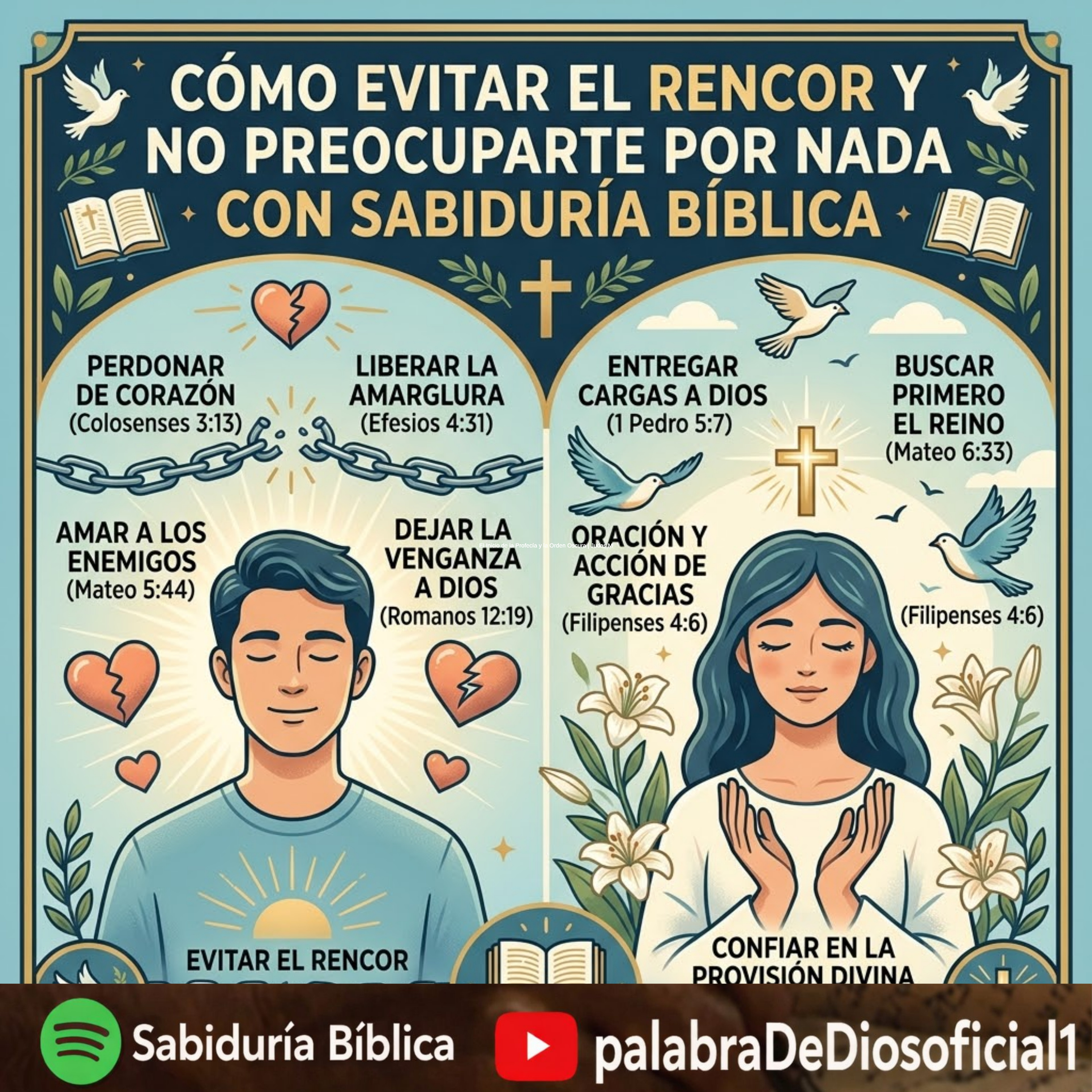 Cómo Evitar el Rencor y no Preocuparte por Nada con Sabiduría BíblicaP episode artwork