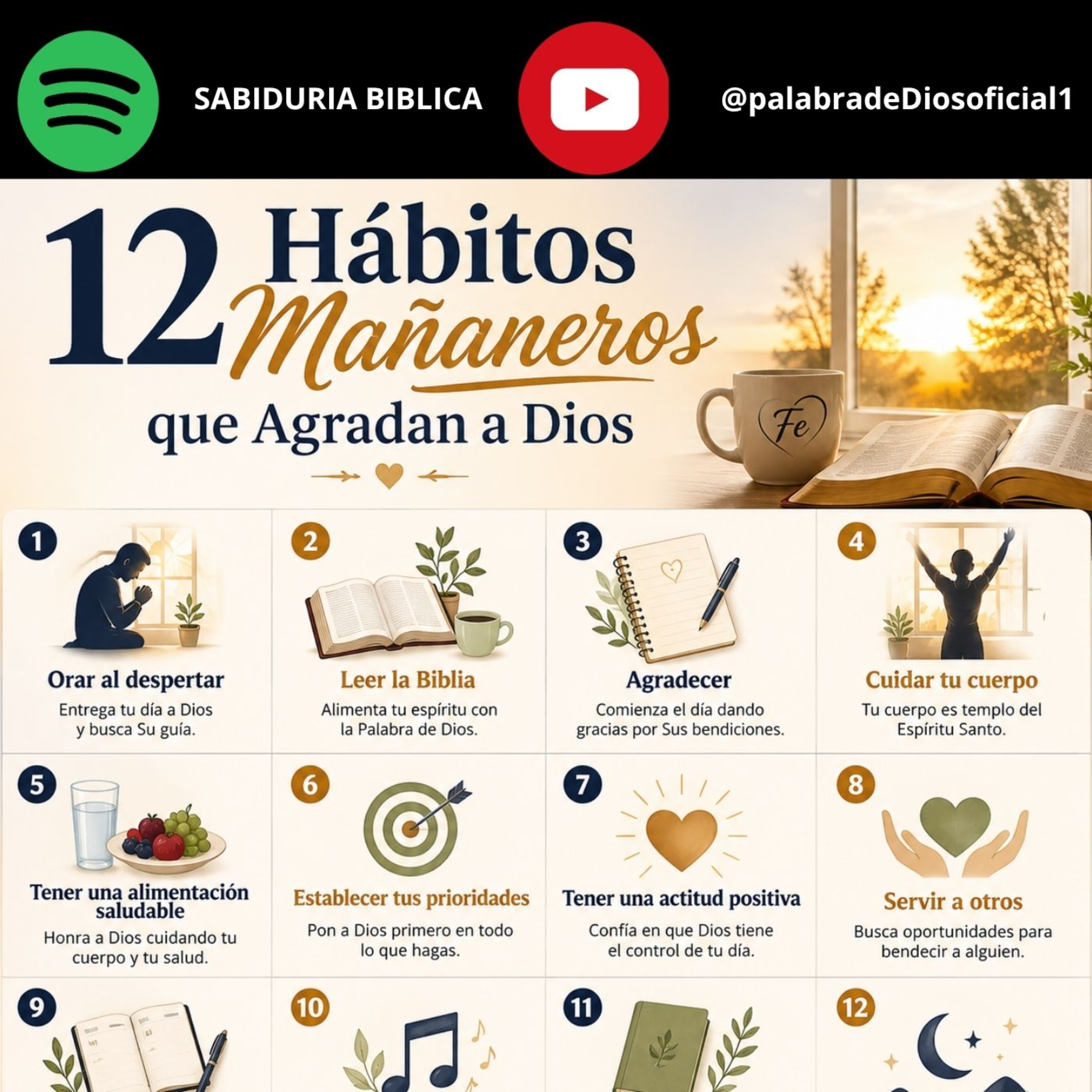 12 Hábitos Mañaneros que Agradan a Dios episode artwork
