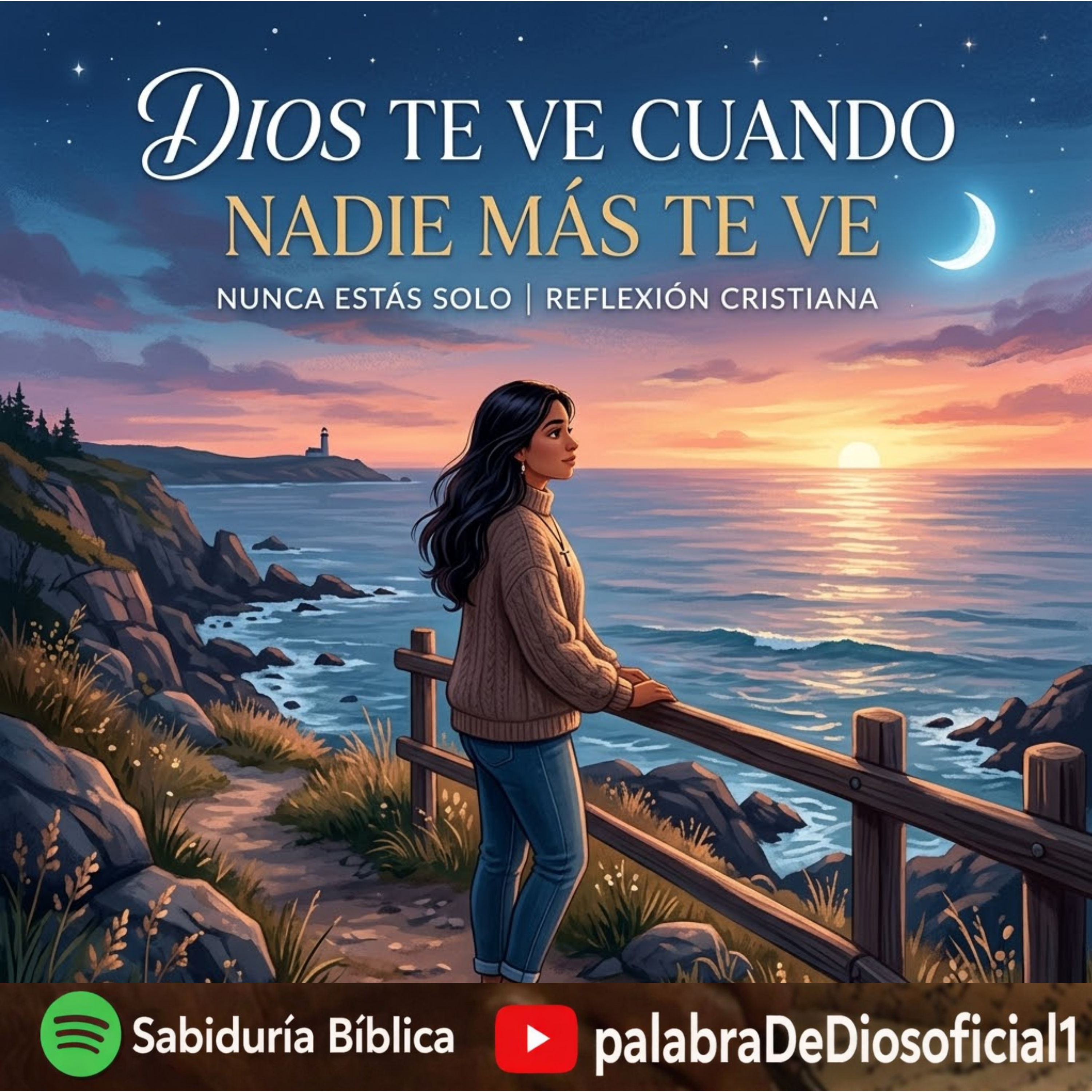 Dios te Ve Cuando Nadie Más te Ve | Nunca Estás Solo | Reflexión Cristiana episode artwork