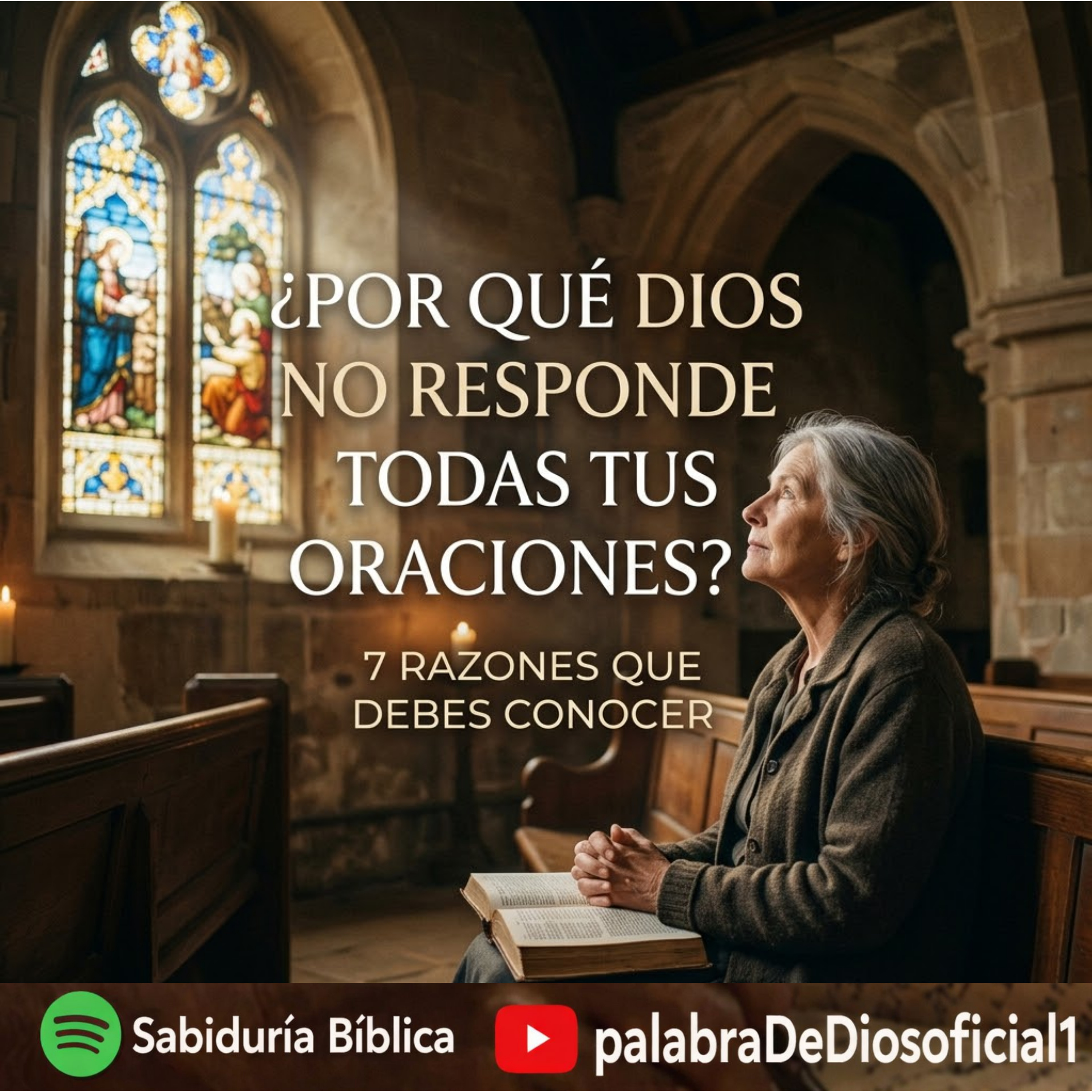 ¿Por Qué Dios no Responde Todas Tus Oraciones? | 7 Razones que Debes Conocer | Reflexión Cristiana episode artwork