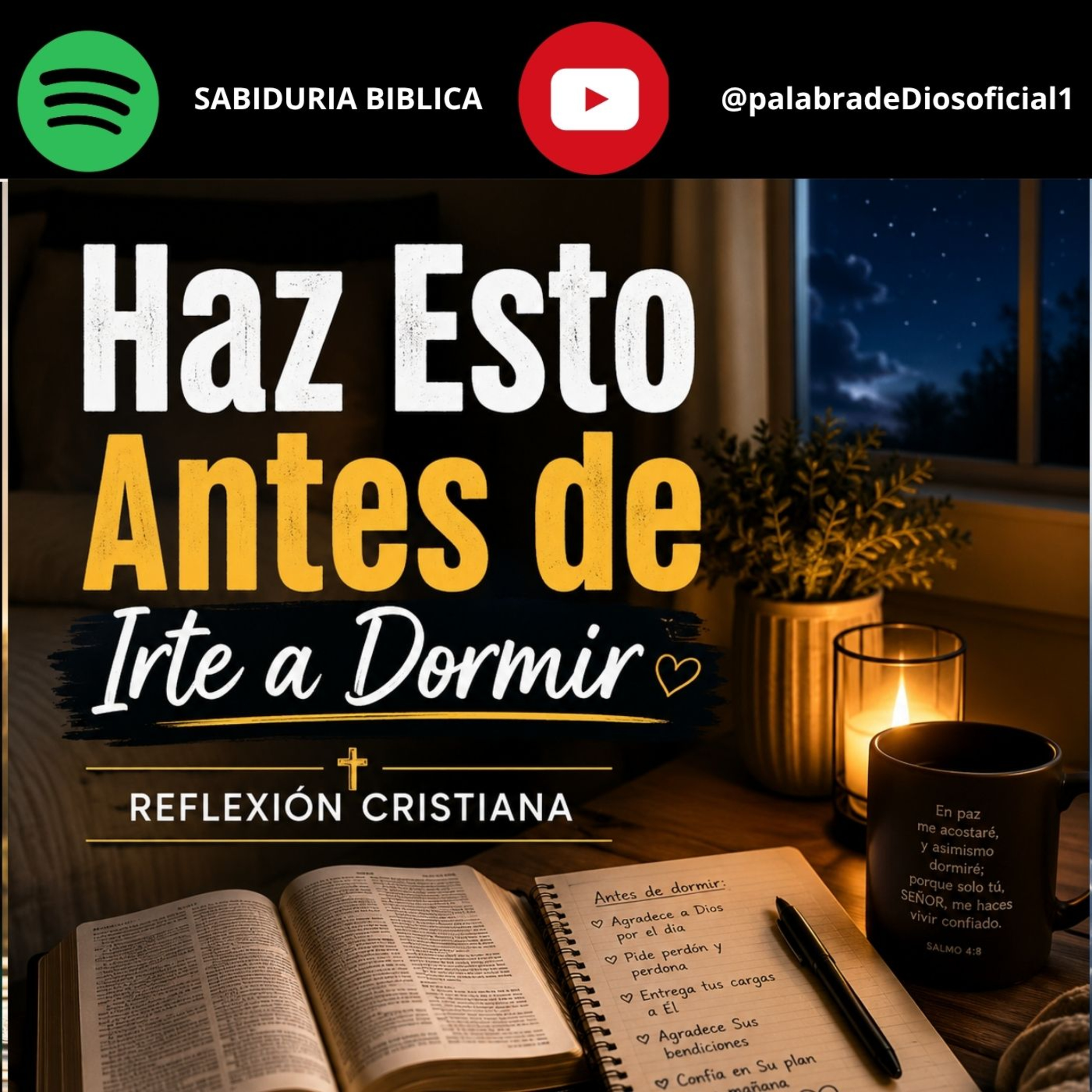 Haz Esto Antes de Irte a Dormir | Reflexión Cristiana episode artwork