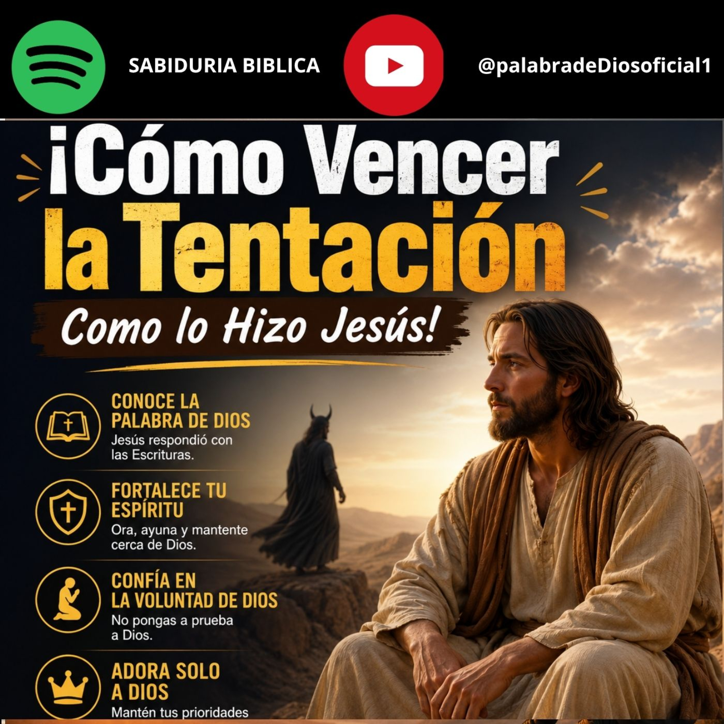 ¡Cómo Vencer la Tentación Como lo Hizo Jesús! episode artwork