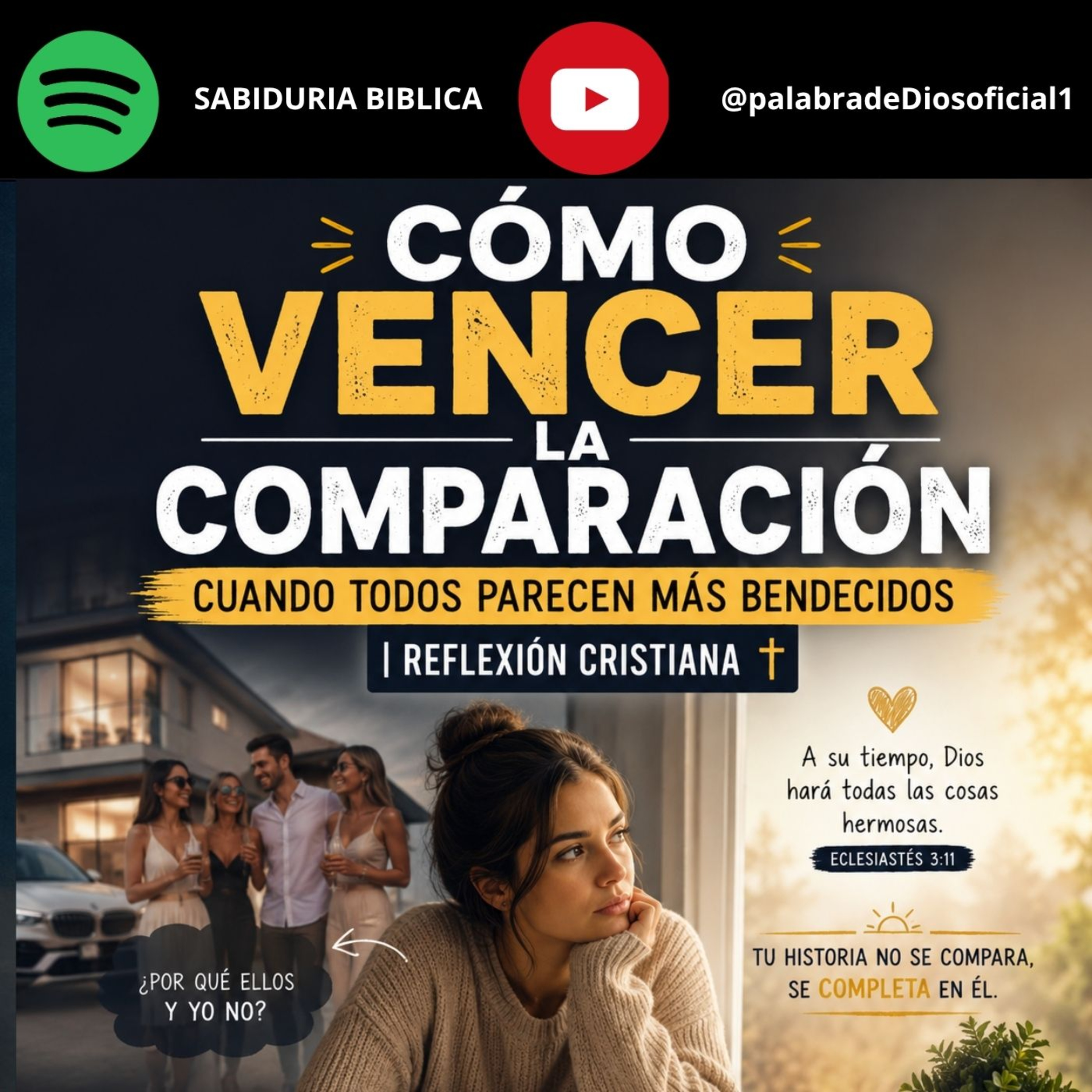 Cómo Vencer la Comparación Cuando Todos Parecen Más Bendecidos | Reflexión Cristiana episode artwork