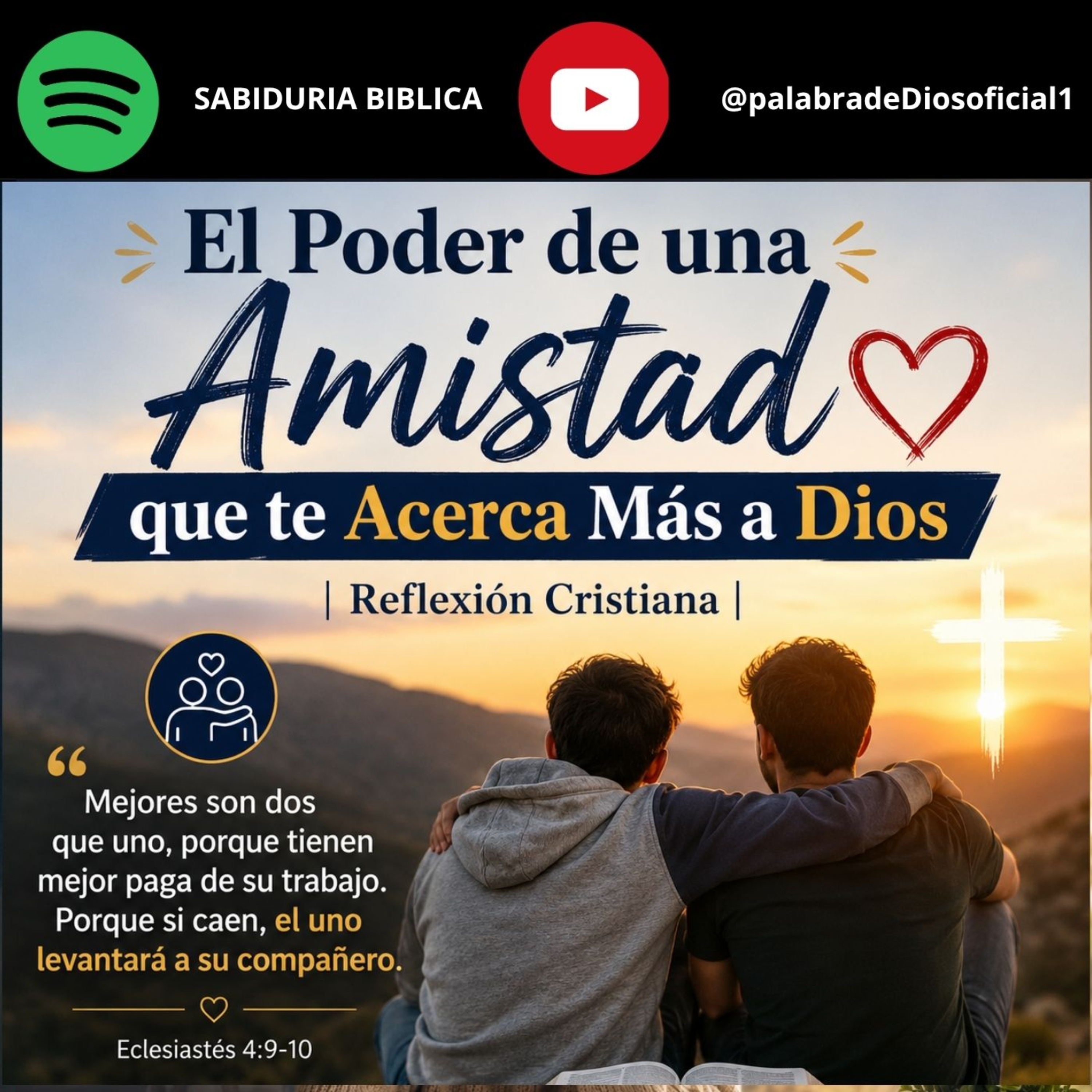 El Poder de una Amistad que te Acerca Más a Dios | Reflexión Cristiana episode artwork