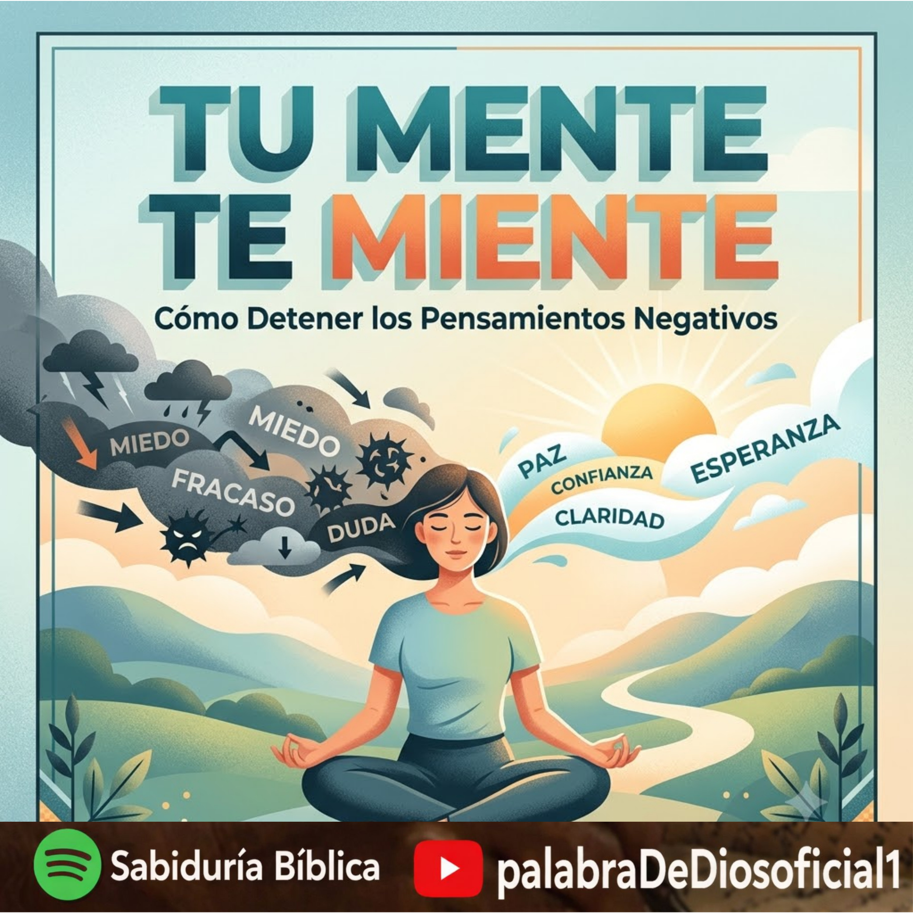 Tu Mente te Miente Cómo Detener los Pensamientos Negativos episode artwork