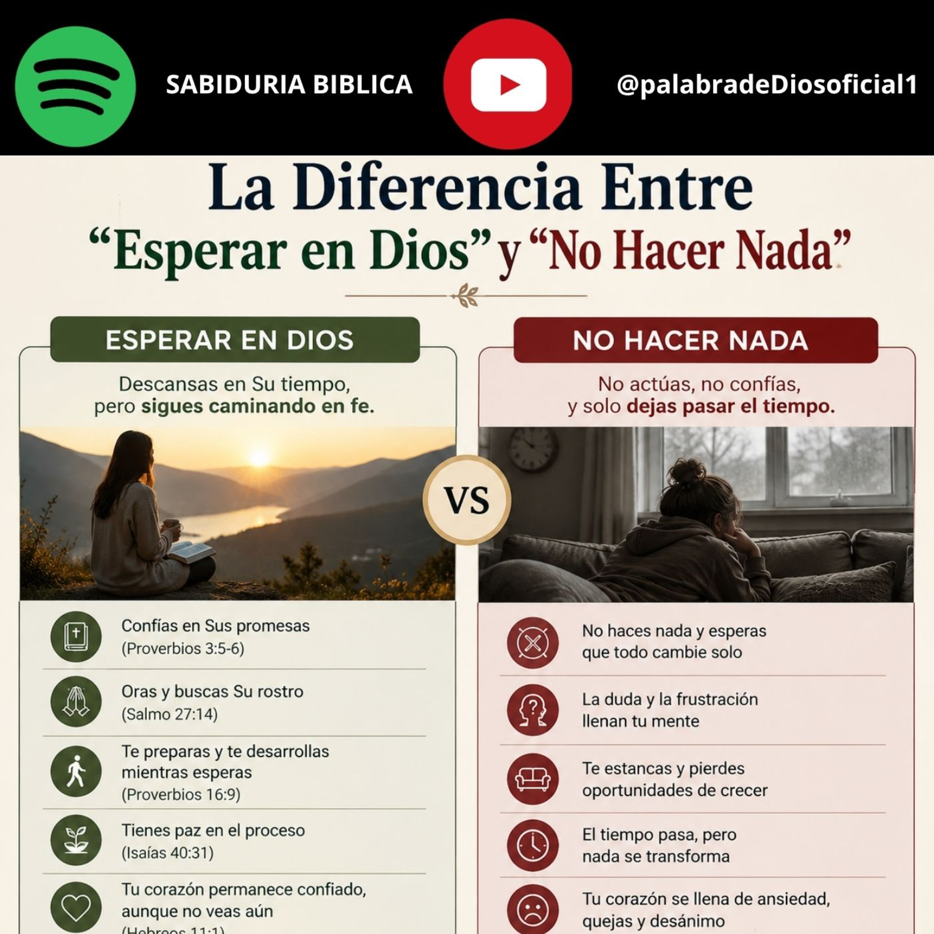 La Diferencia Entre “Esperar en Dios” y “No Hacer Nada” episode artwork