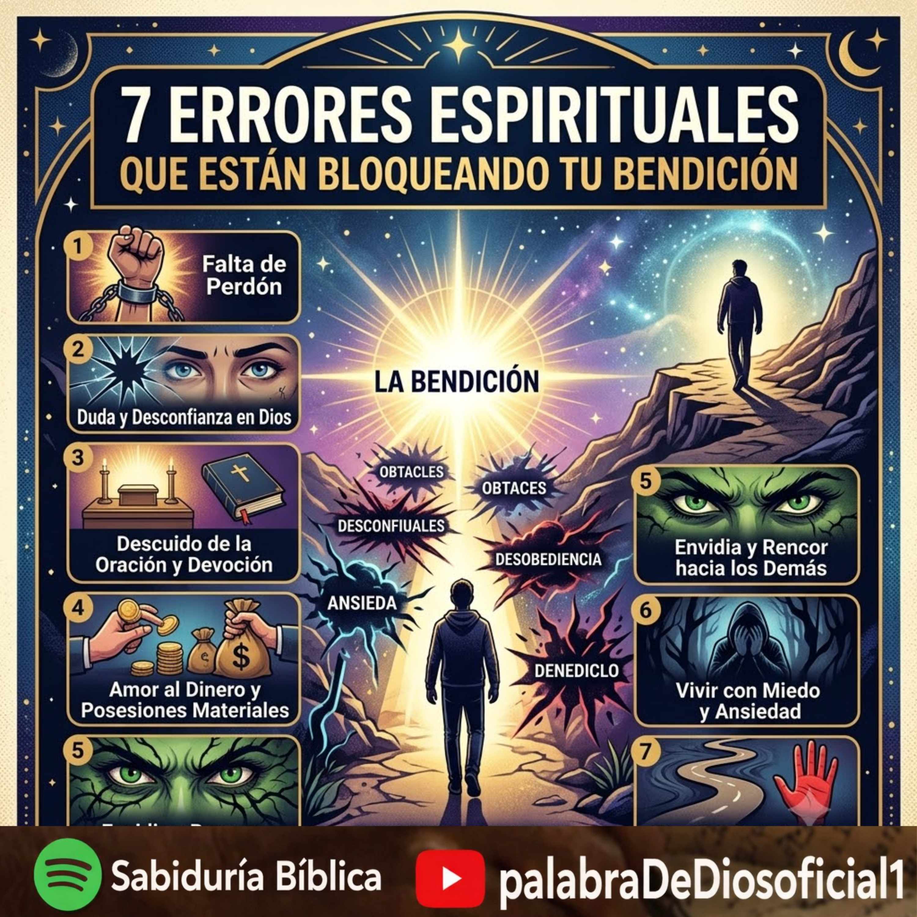 7 Errores Espirituales Que Están Bloqueando Tu Bendición episode artwork