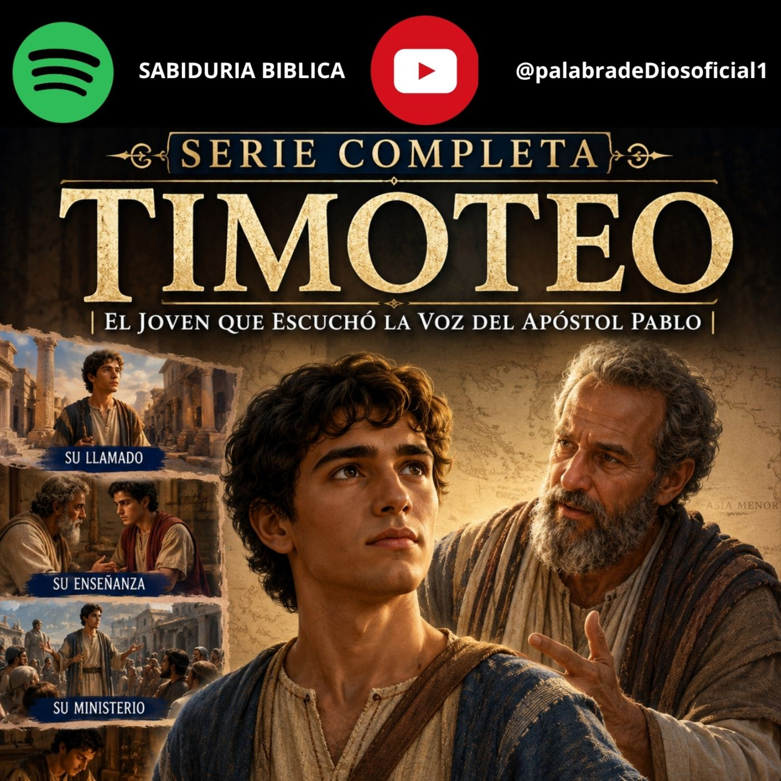 Serie Completa de Timoteo | El Joven que Escuchó la Voz del Apóstol Pablo episode artwork