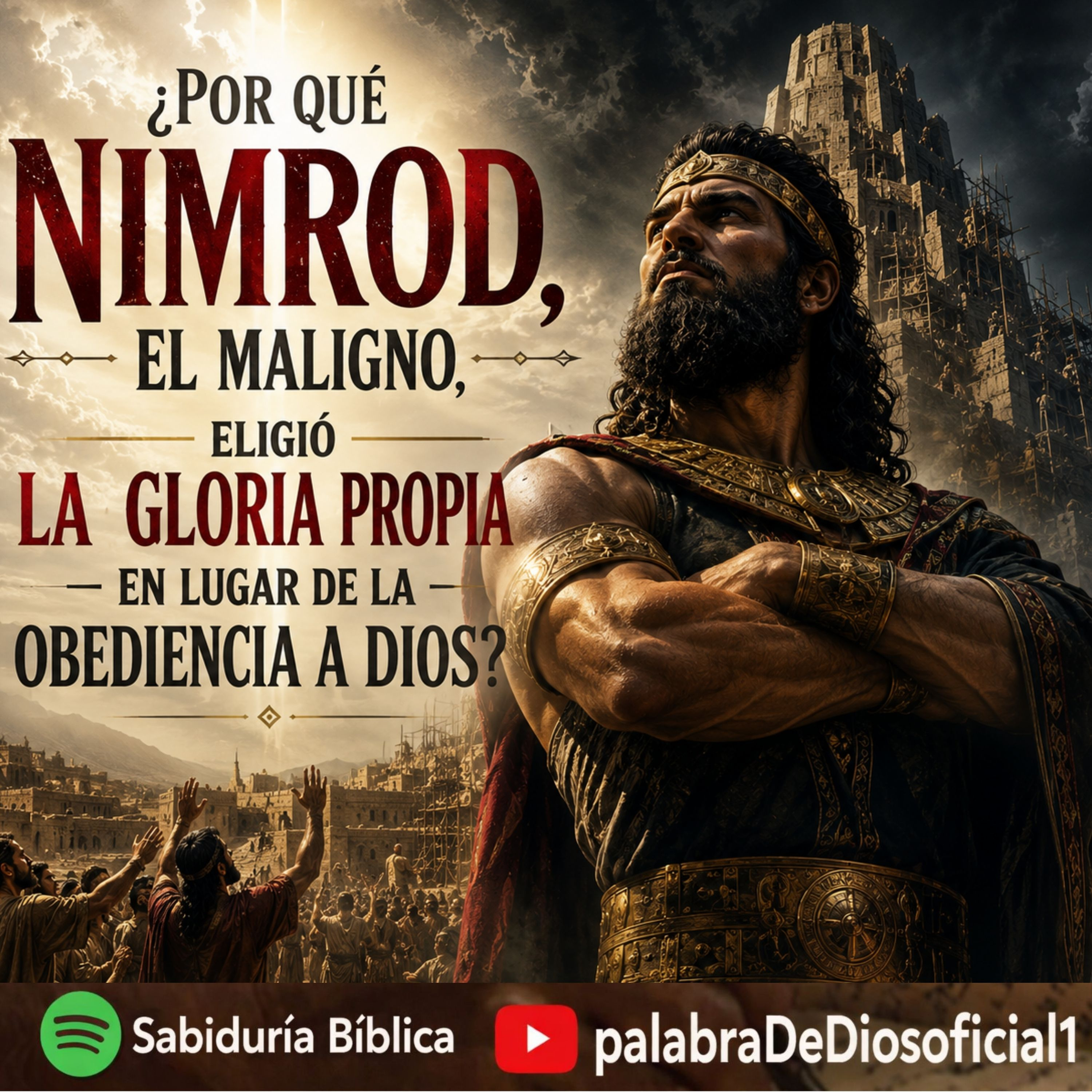 ¿Por Qué Nimrod, el Maligno, Eligió la Gloria Propia en Lugar de la Obediencia a Dios? episode artwork