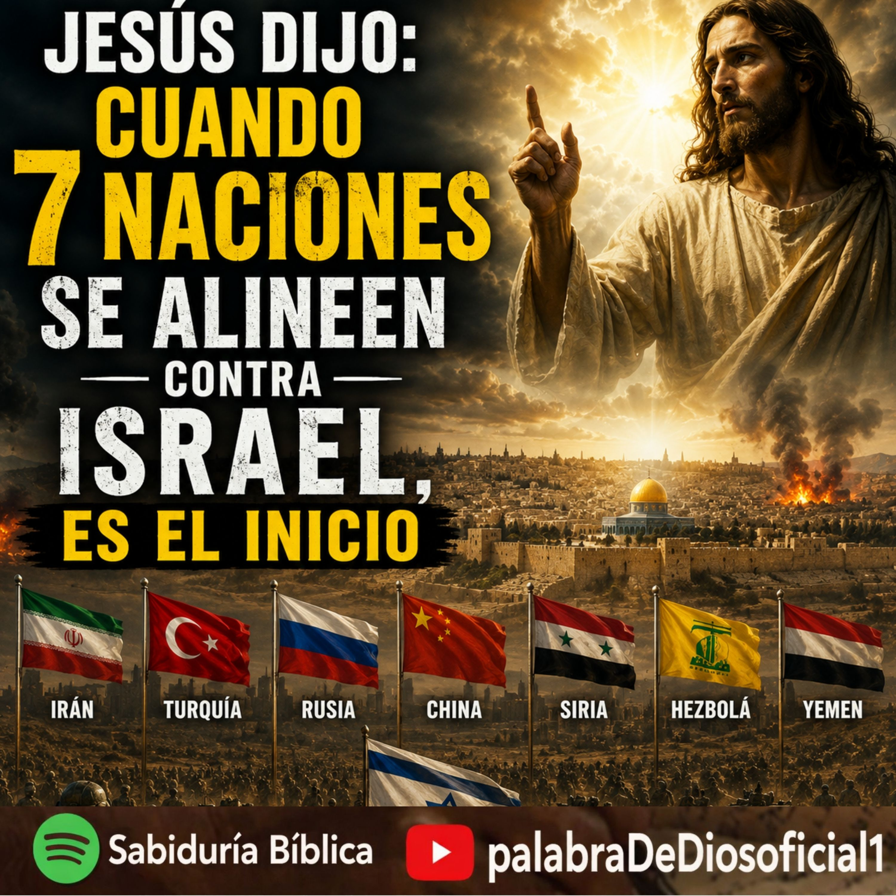 Jesús Dijo: Cuando 7 Naciones se Alineen contra Israel, es el Inicio episode artwork