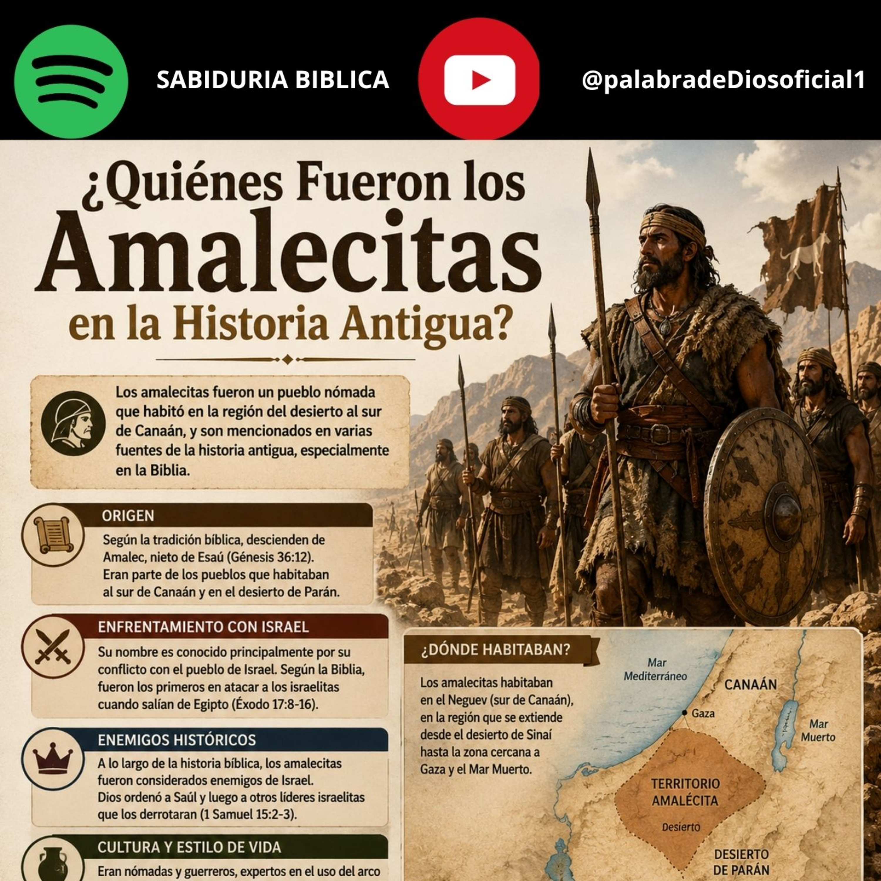 ¿Quiénes Fueron los Amalecitas en la Historia Antigua? episode artwork