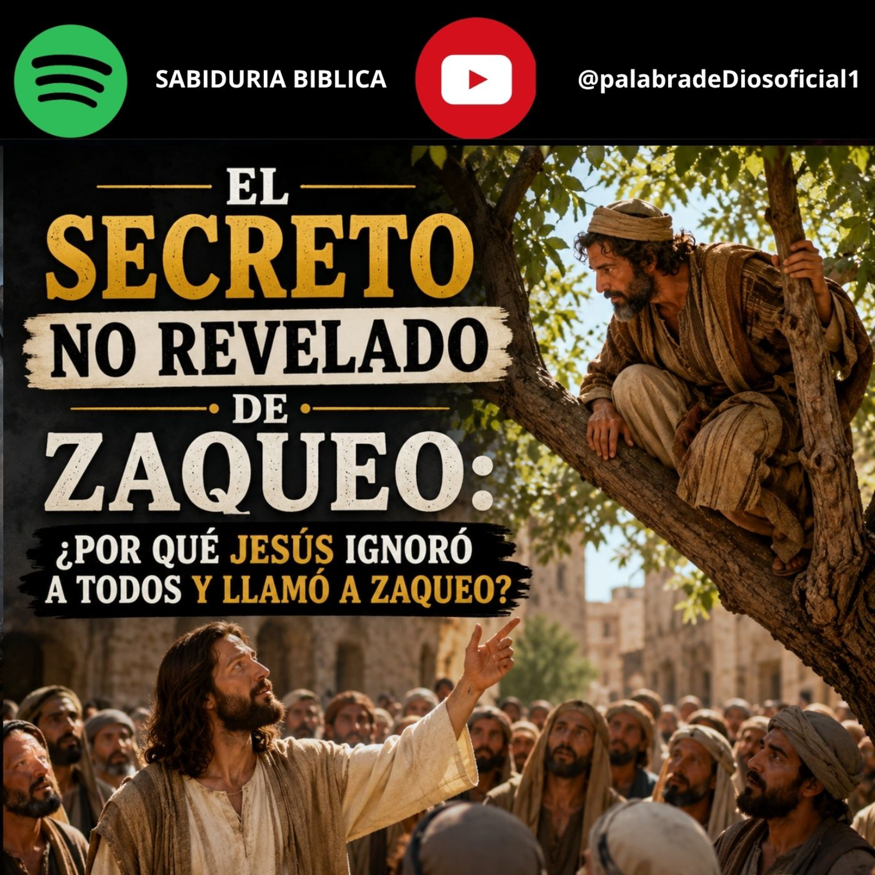 El Secreto no Revelado de Zaqueo: ¿Por Qué Jesús Ignoró a Todos y Llamó a Zaqueo? episode artwork