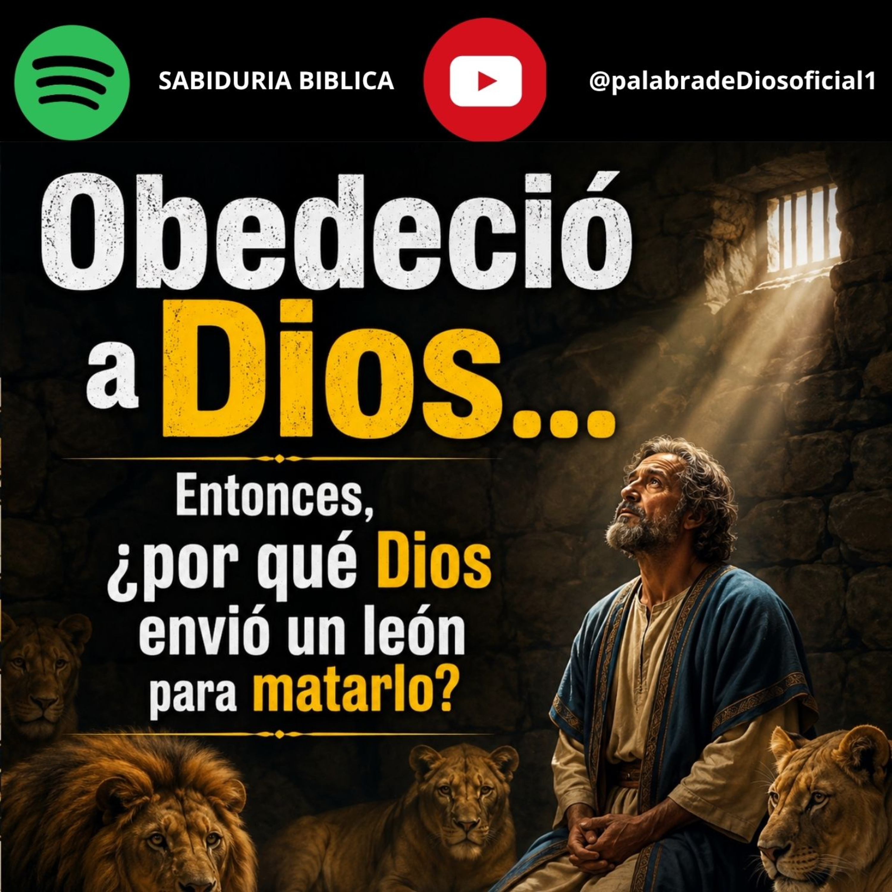Obedeció a Dios... Entonces, ¿por qué Dios envió un león para matarlo? episode artwork