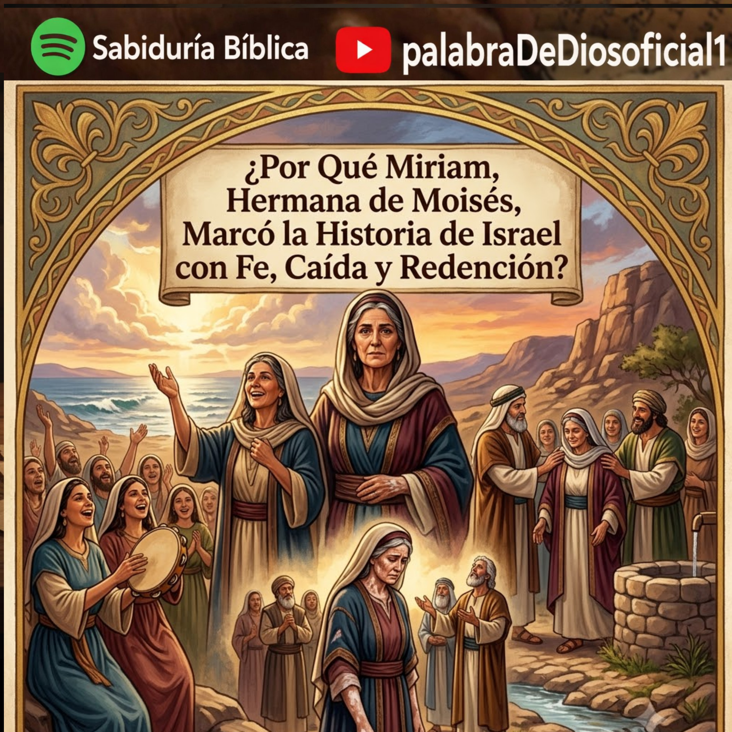 ¿Por Qué Miriam, Hermana de Moisés, Marcó la Historia de Israel con Fe, Caída y Redención? episode artwork