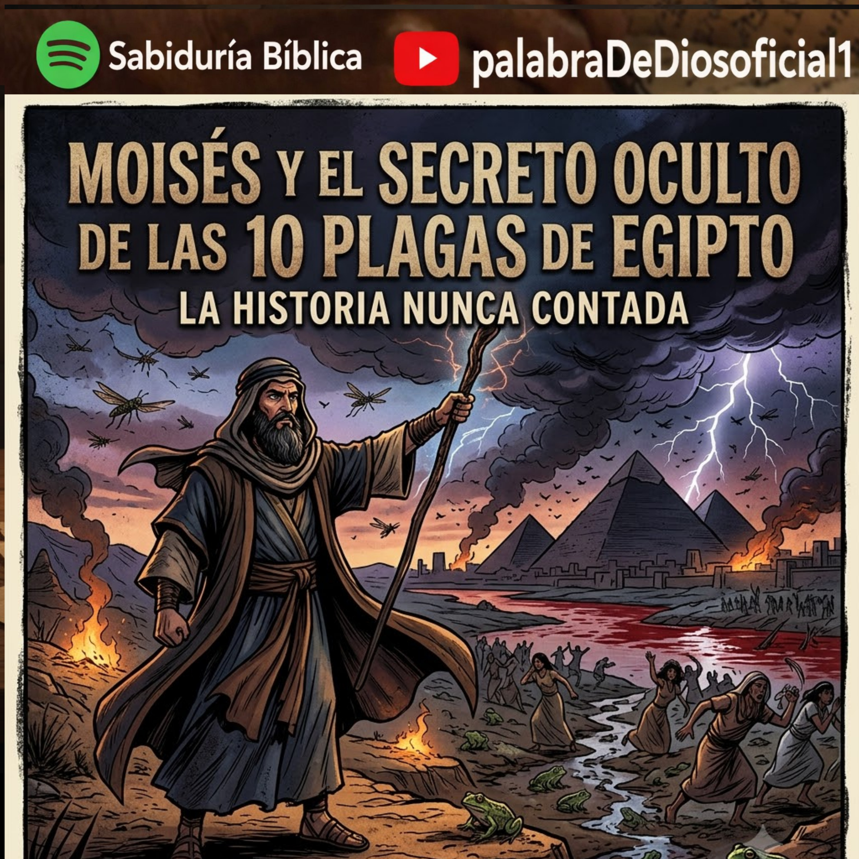 Moisés y el secreto oculto de las 10 plagas de Egipto La historia nunca contada episode artwork