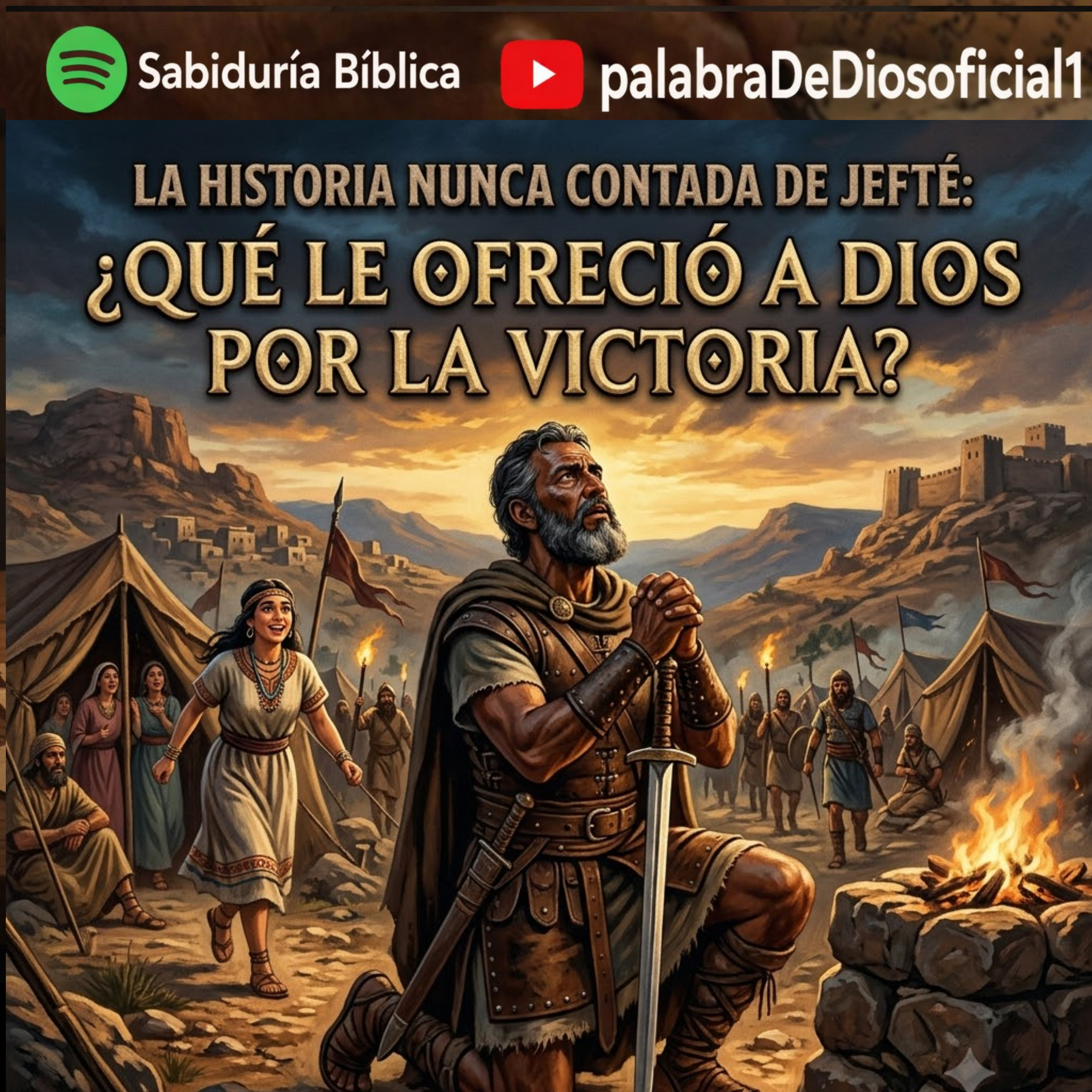 La historia nunca contada de Jefté: ¿Qué le ofreció a Dios por la victoria? episode artwork