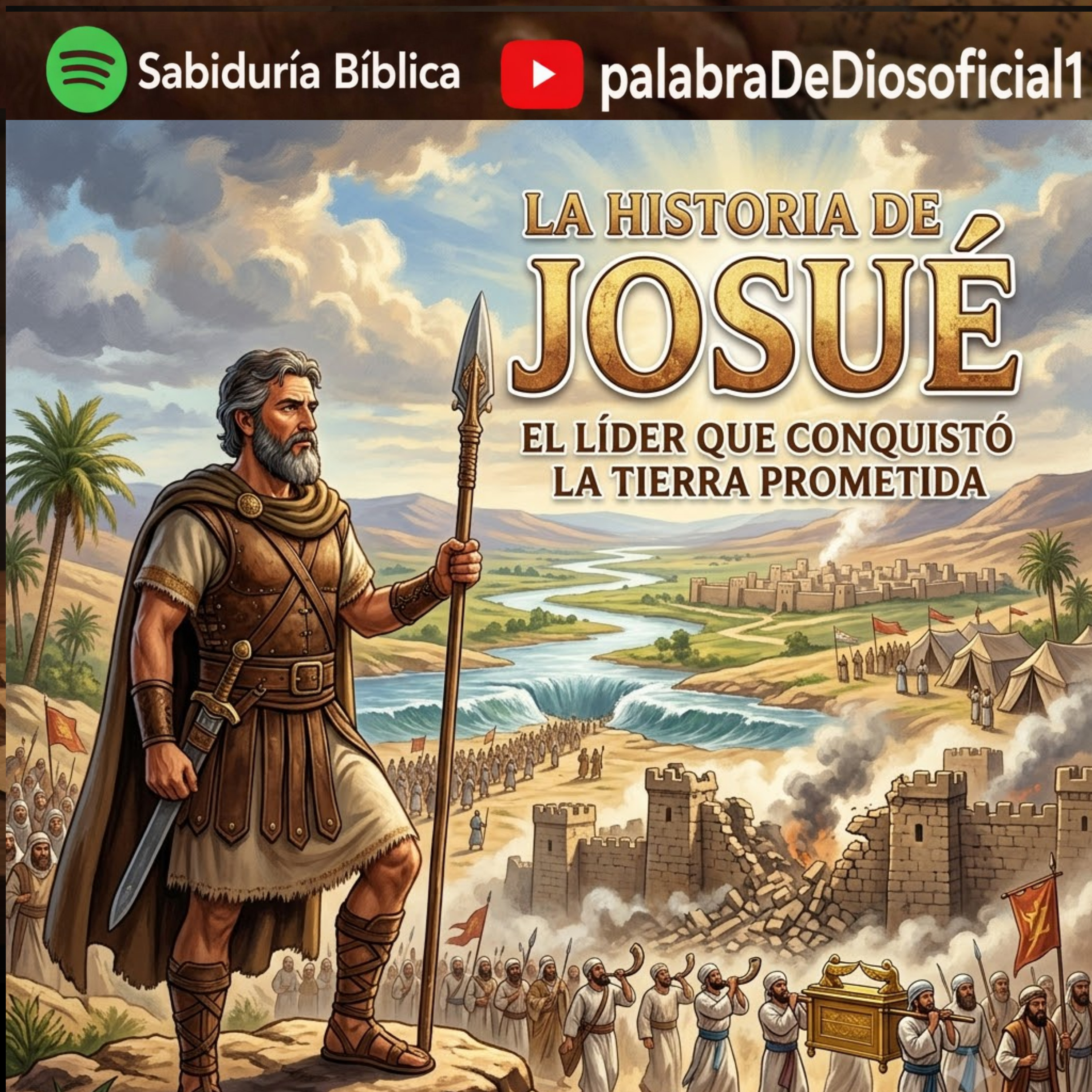 La historia de Josué: El líder que conquistó la Tierra Prometida episode artwork