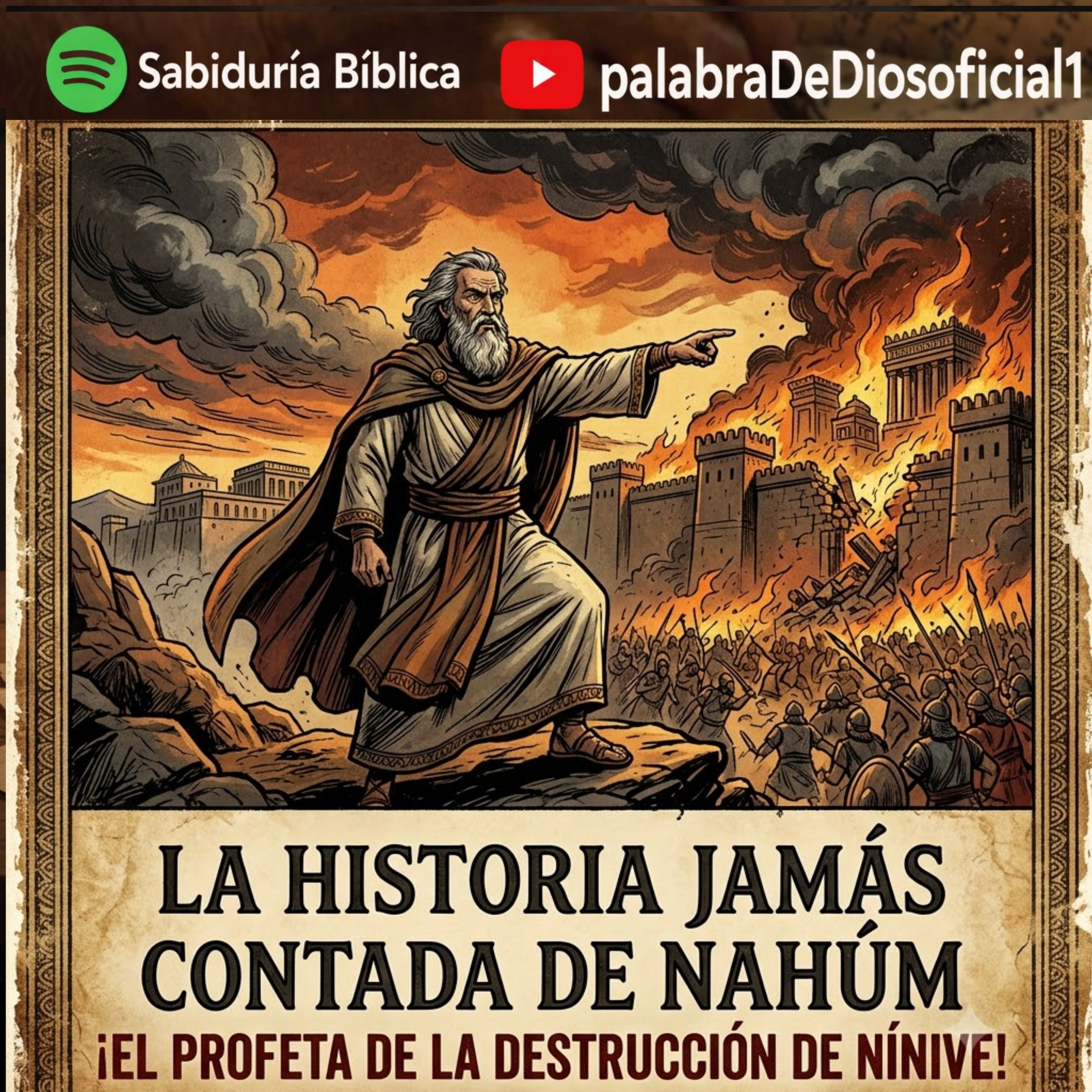 La Historia Jamás Contada de Nahúm: ¡El Profeta de la Destrucción de Nínive! episode artwork