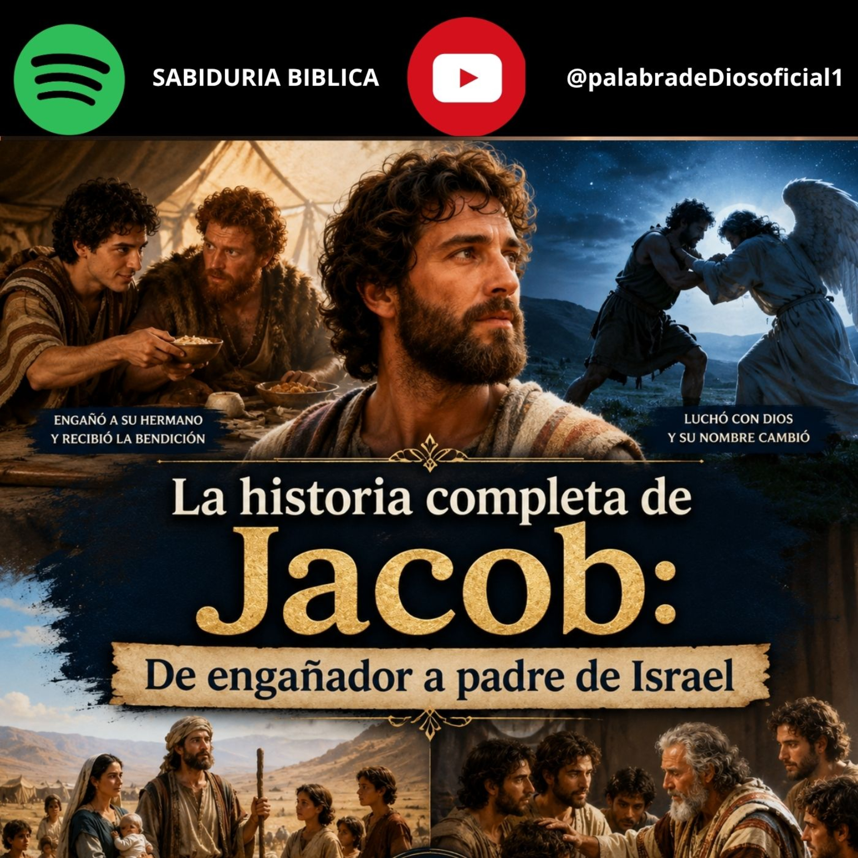 La historia completa de Jacob: De engañador a padre de Israel episode artwork
