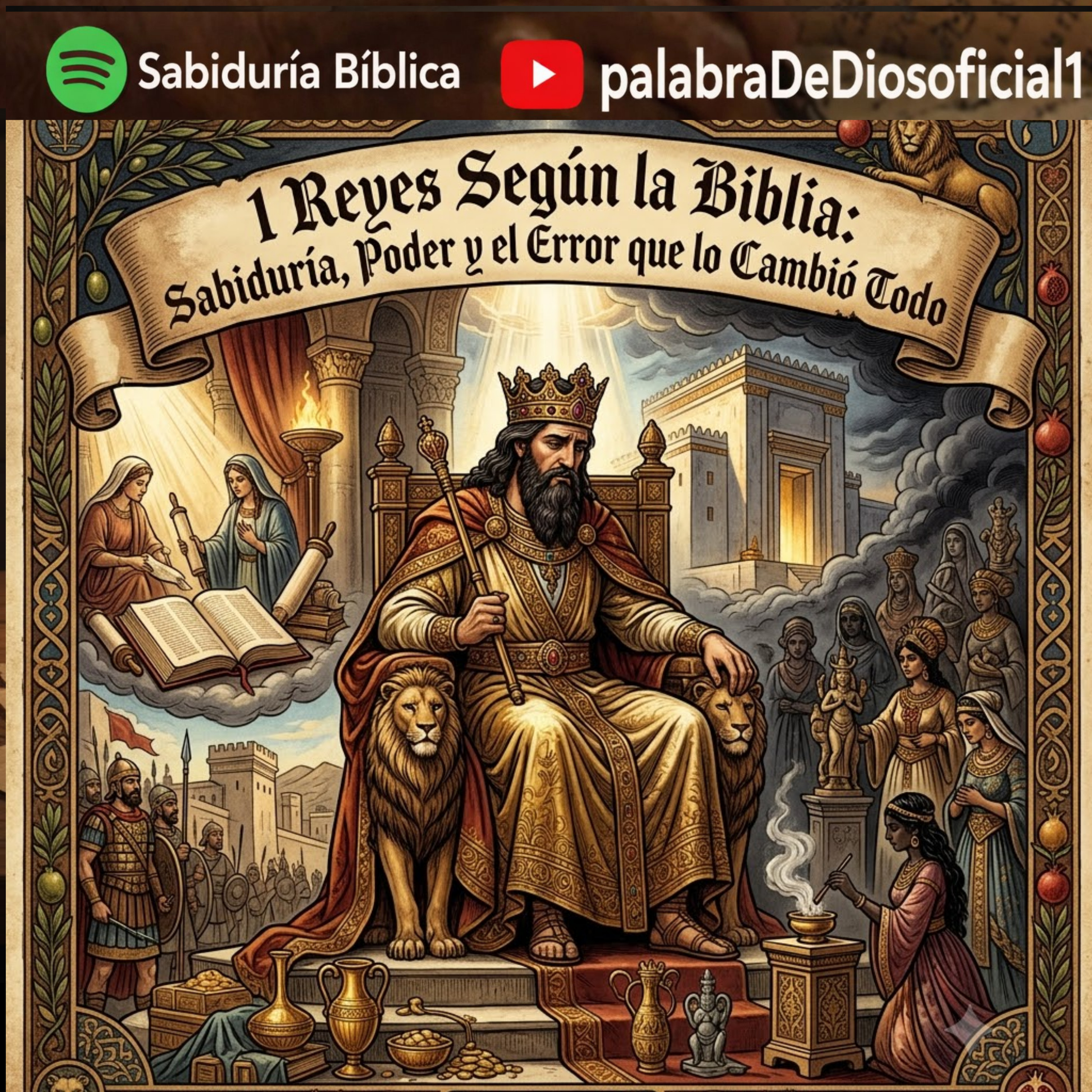 1 Reyes Según la Biblia: Sabiduría, Poder y el Error que lo Cambió Todo episode artwork