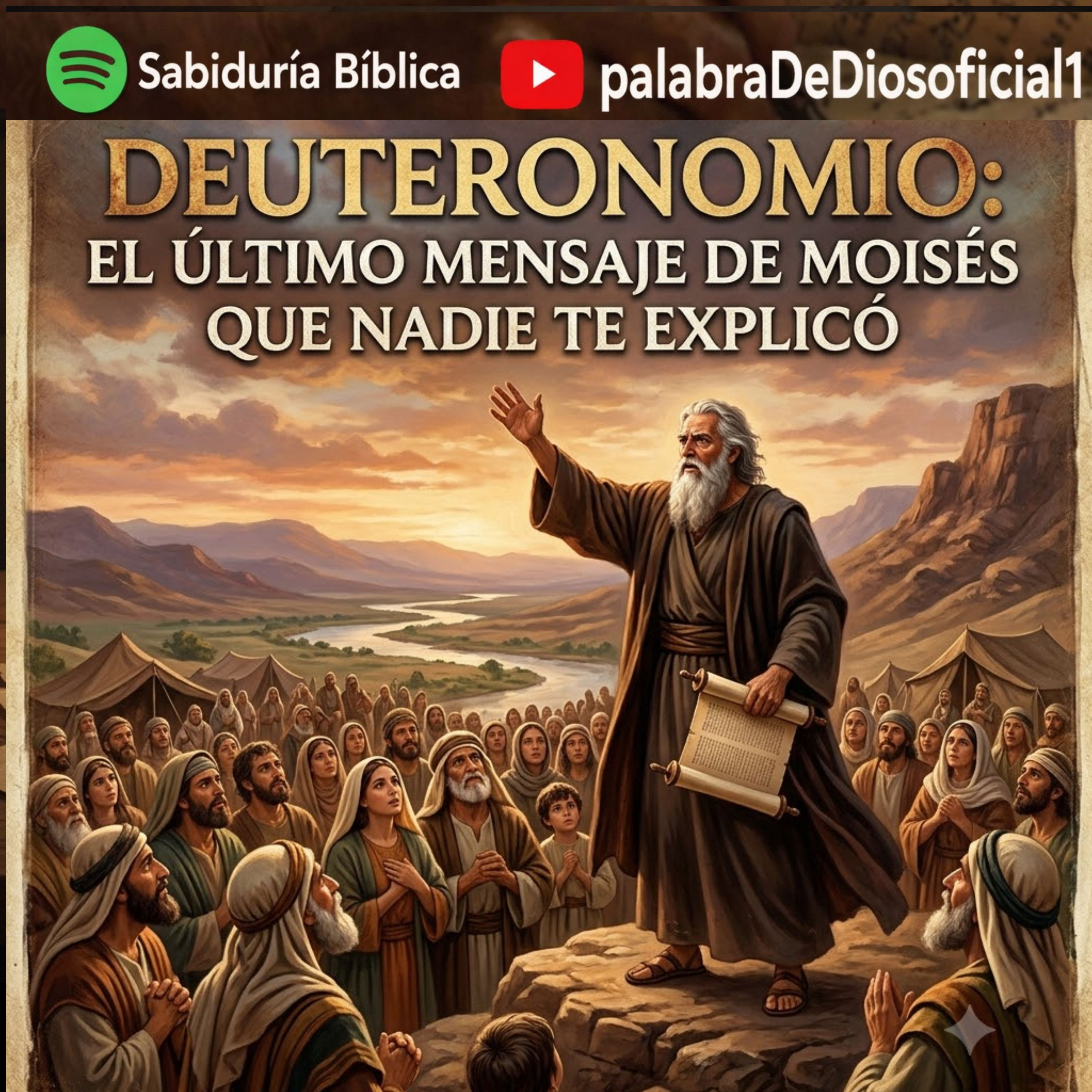 Deuteronomio: El Último Mensaje de Moisés que Nadie te Explicó episode artwork