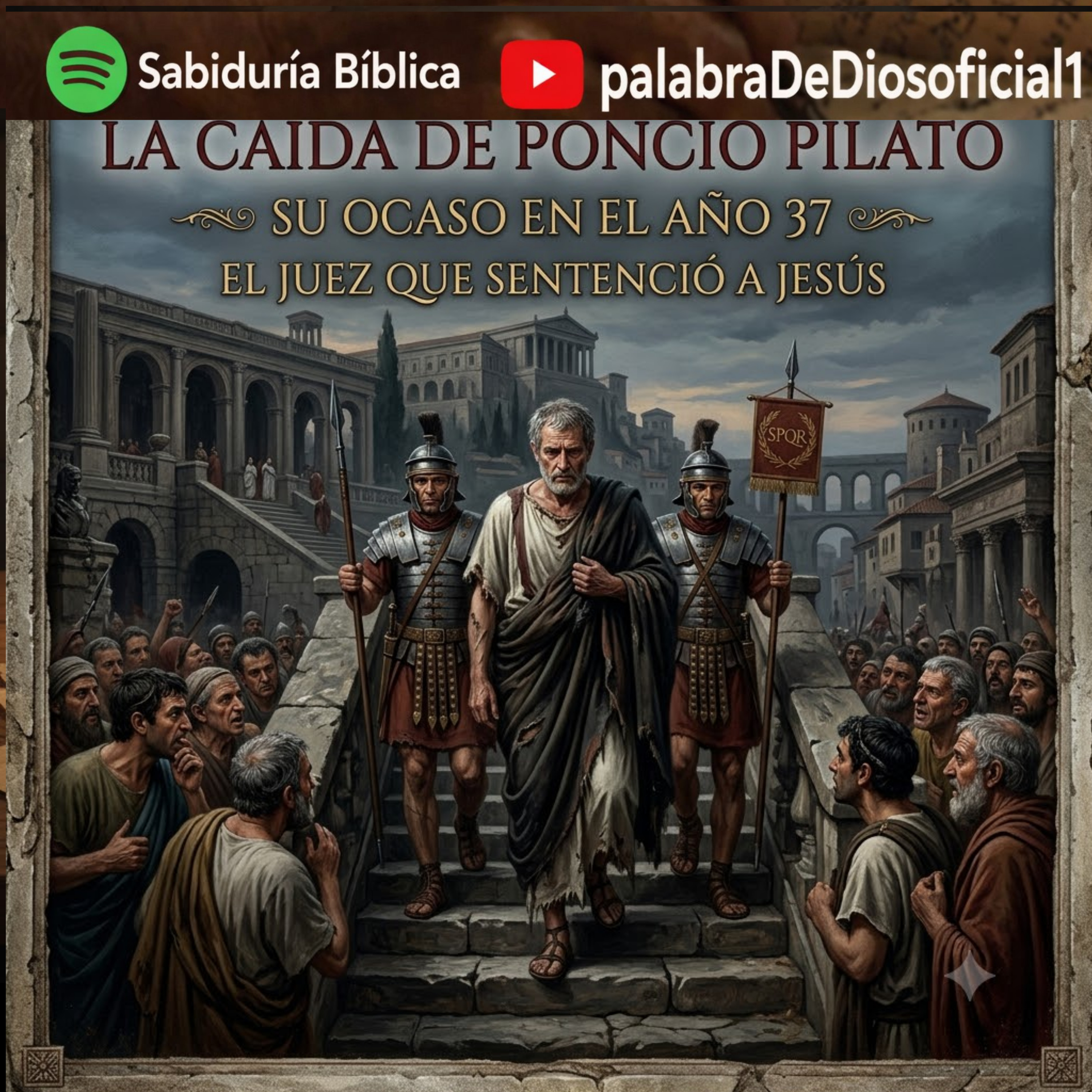 La Caída de Poncio Pilato: Su Ocaso en el Año 37 | El Juez que Sentenció a Jesús episode artwork