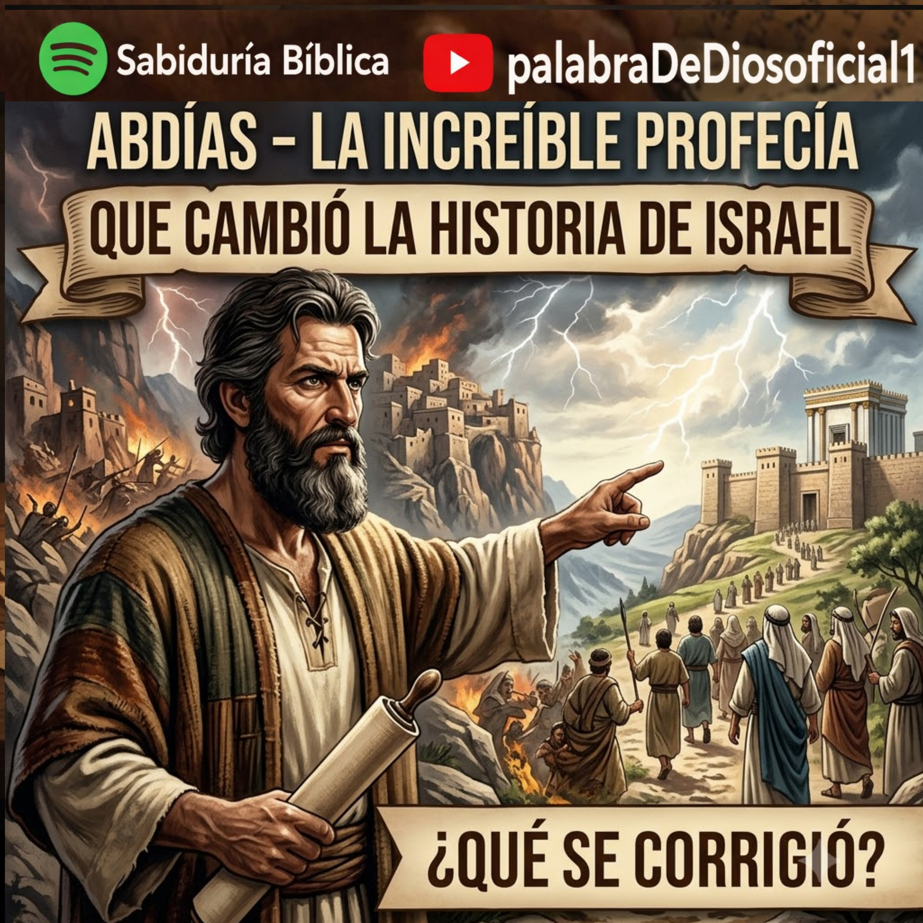 Abdias - La Increible Profecia que Cambio la Historia de Israel ¿Qué se corrigió? episode artwork
