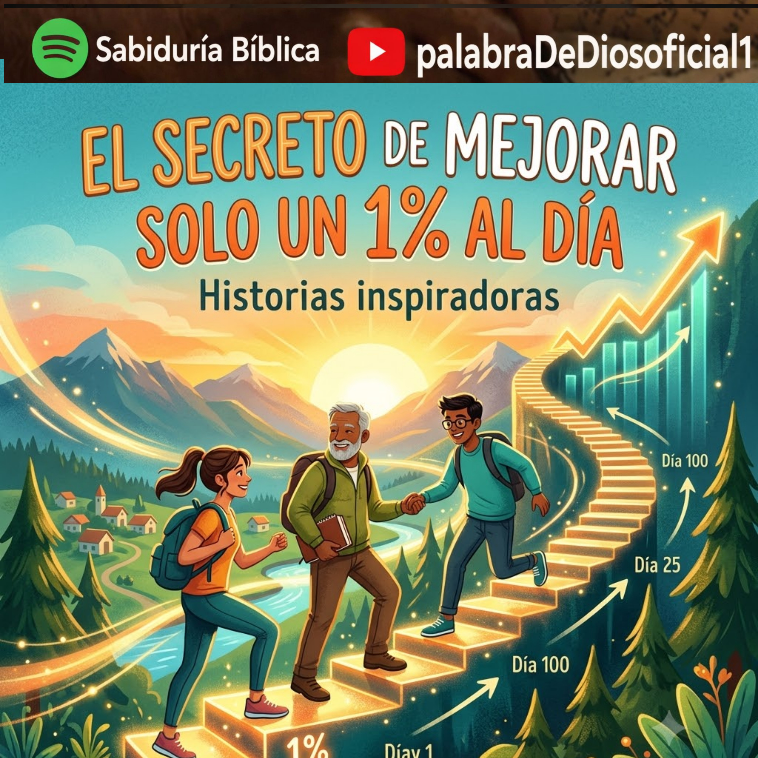 El secreto de mejorar solo un 1% al día: Historias inspiradoras episode artwork
