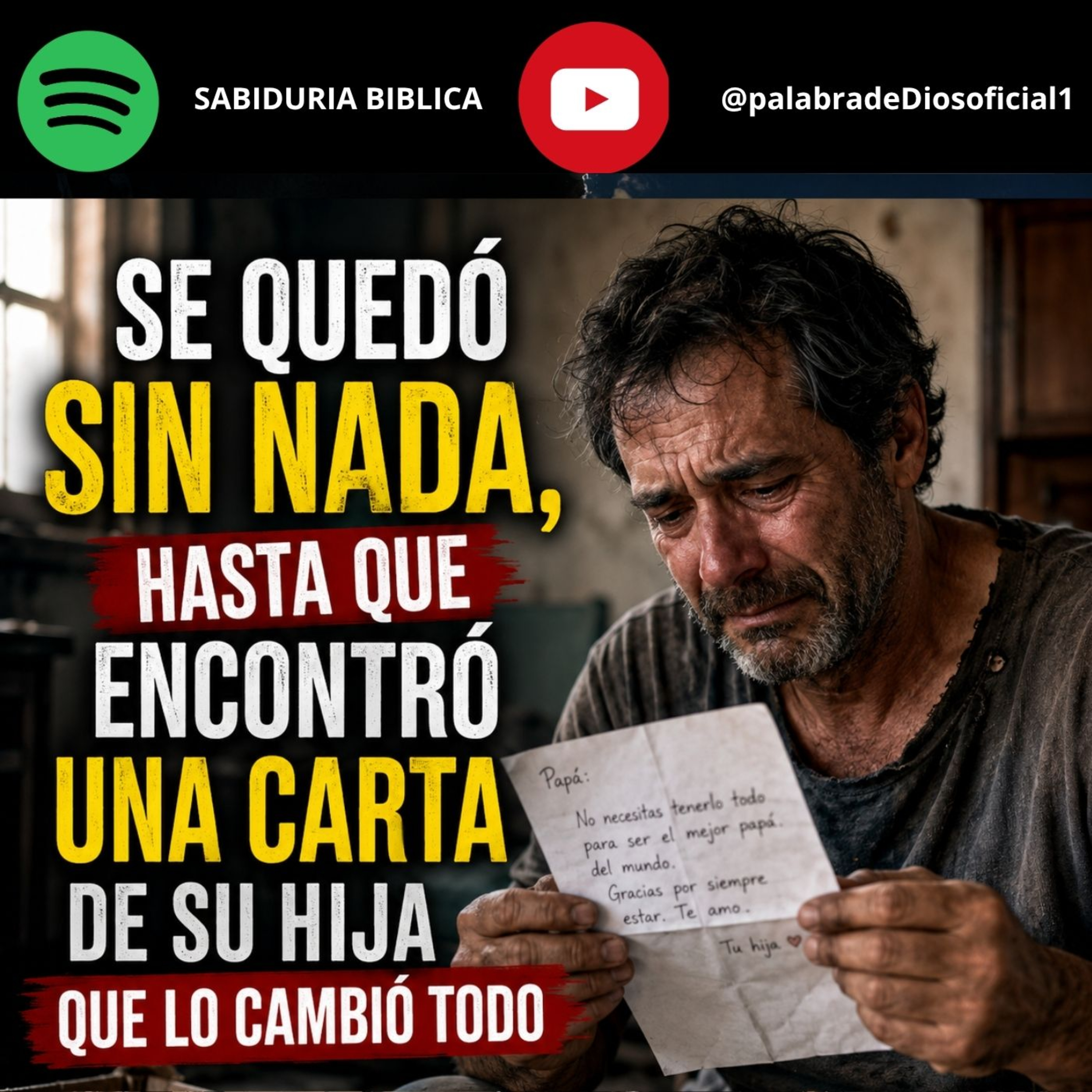 Se quedó sin nada, hasta que encontró una carta de su hija que lo cambió todo episode artwork