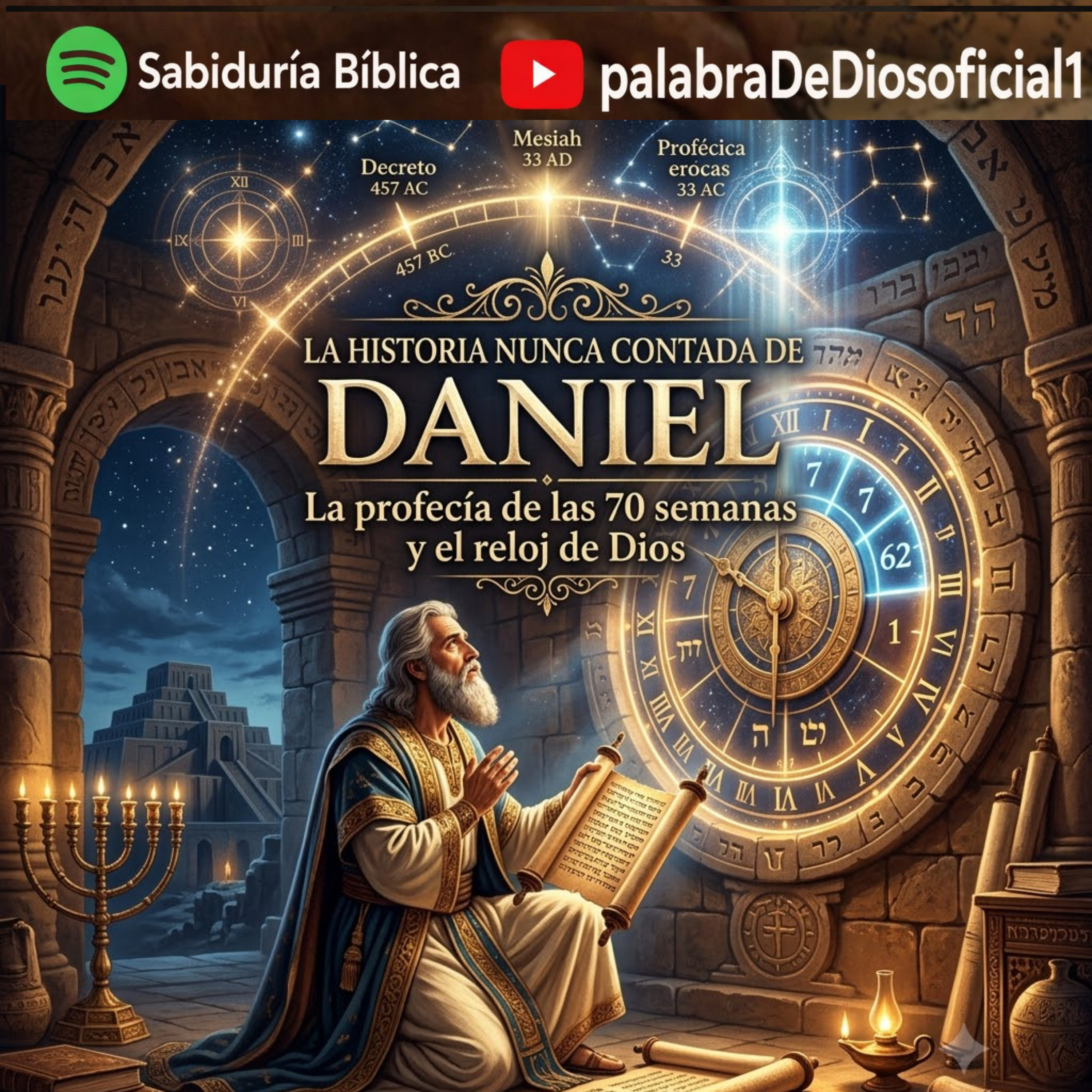 La Historia Nunca Contada de Daniel: La profecía de las 70 semanas y el reloj de Dios episode artwork