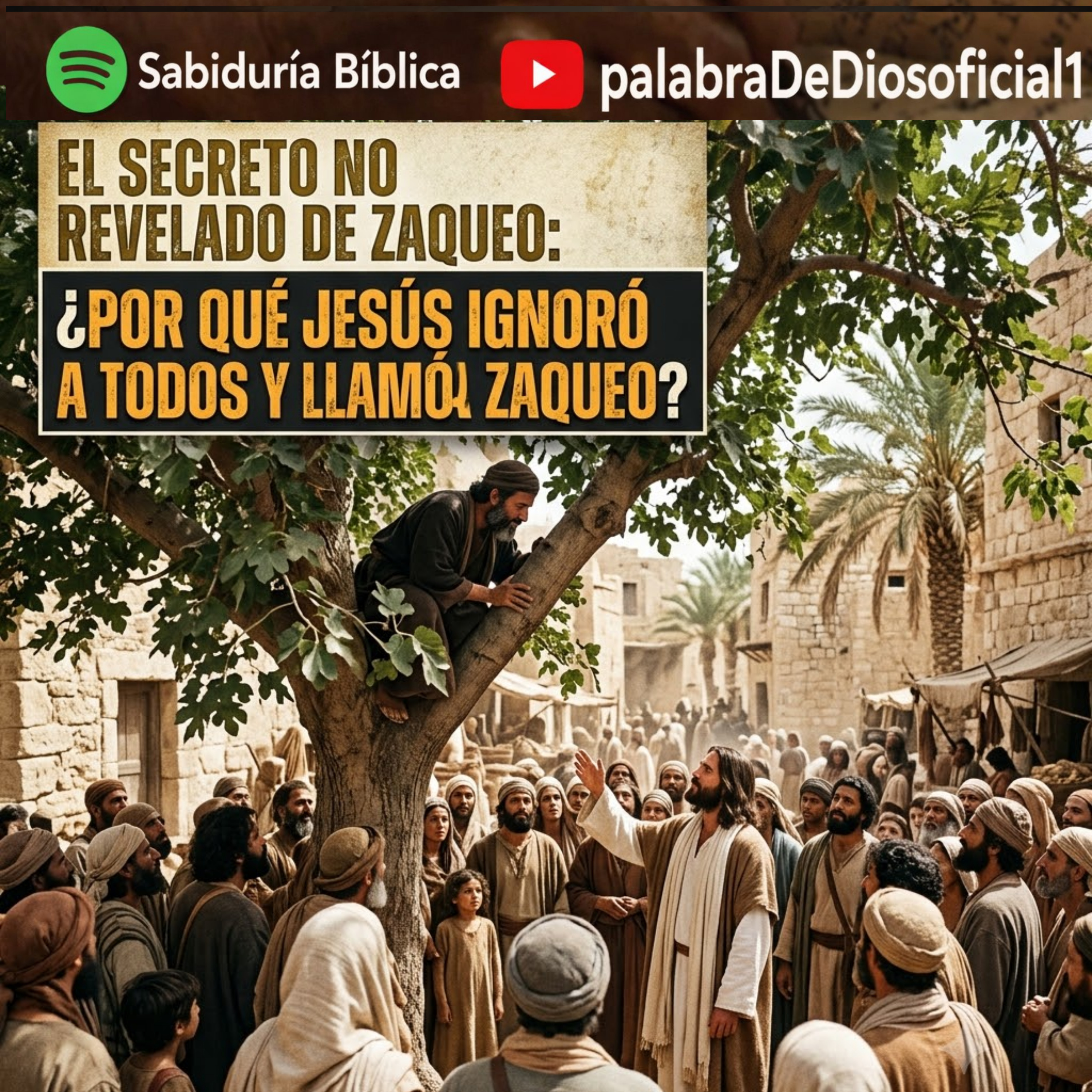 El Secreto No Revelado de Zaqueo: ¿Por qué Jesús ignoró a todos y llamó a Zaqueo? episode artwork