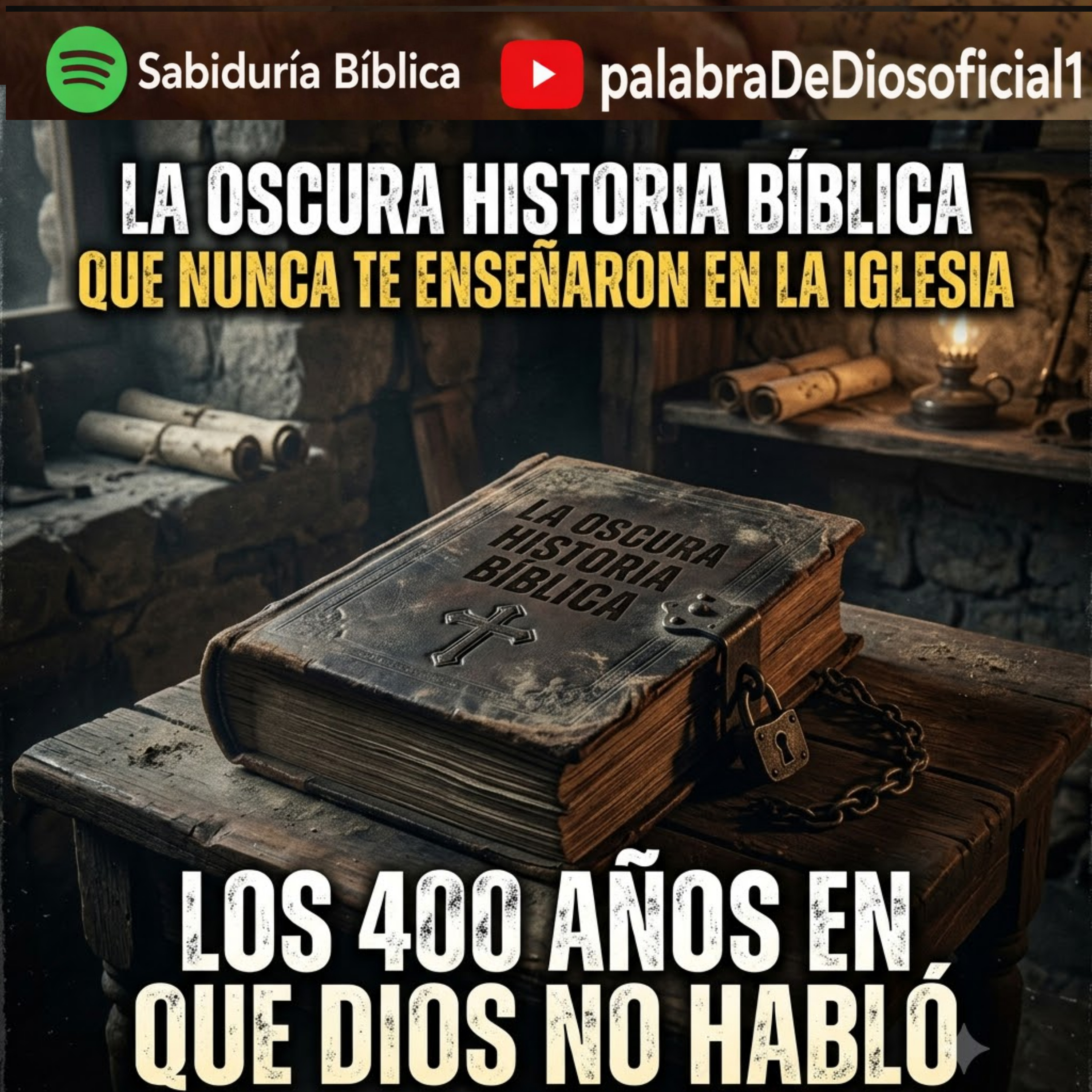 La Oscura Historia Bíblica que Nunca te Enseñaron en la Iglesia: Los 400 Años en que Dios No Habló episode artwork