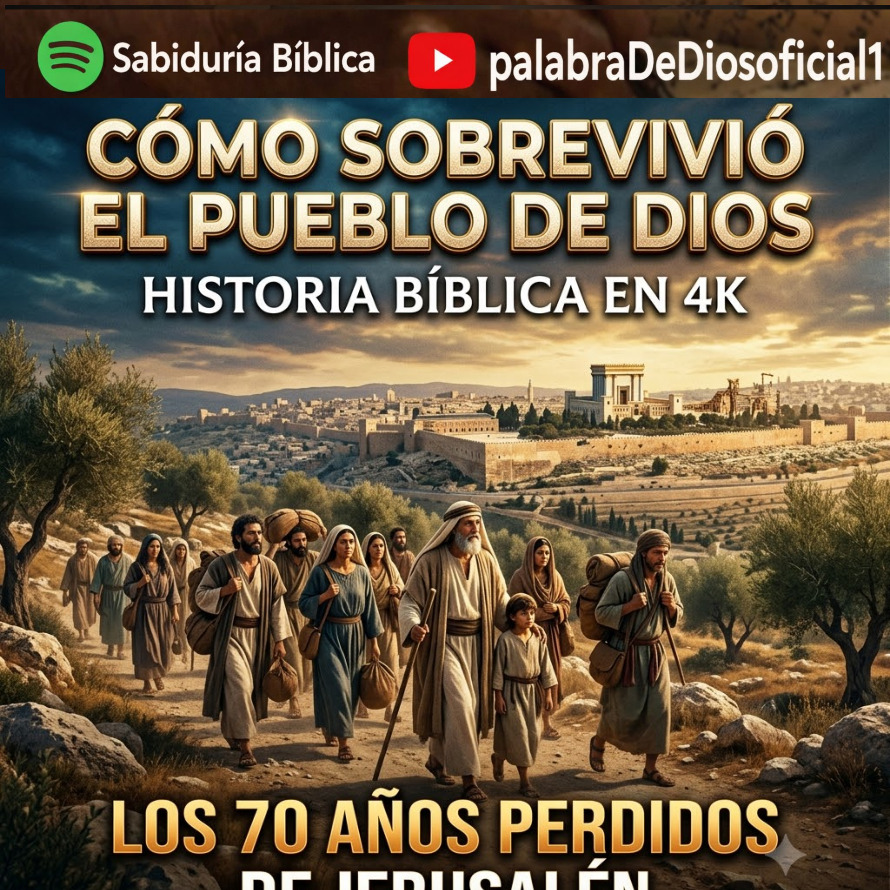 Cómo Sobrevivió el Pueblo de Dios: Historia Bíblica en 4K | Los 70 Años Perdidos de Jerusalén episode artwork