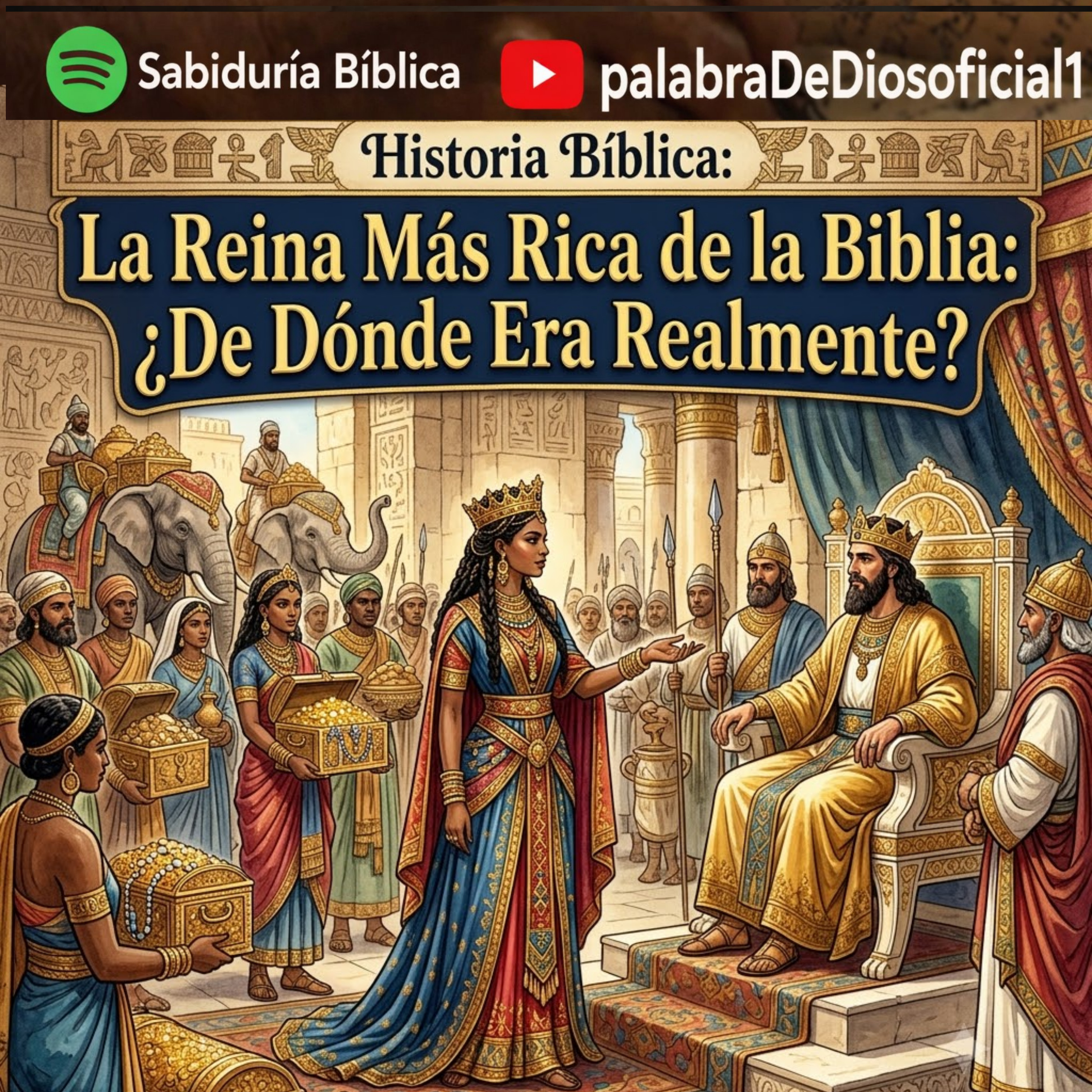 Historia Bíblica: La Reina Más Rica de la Biblia: ¿De Dónde Era Realmente? episode artwork