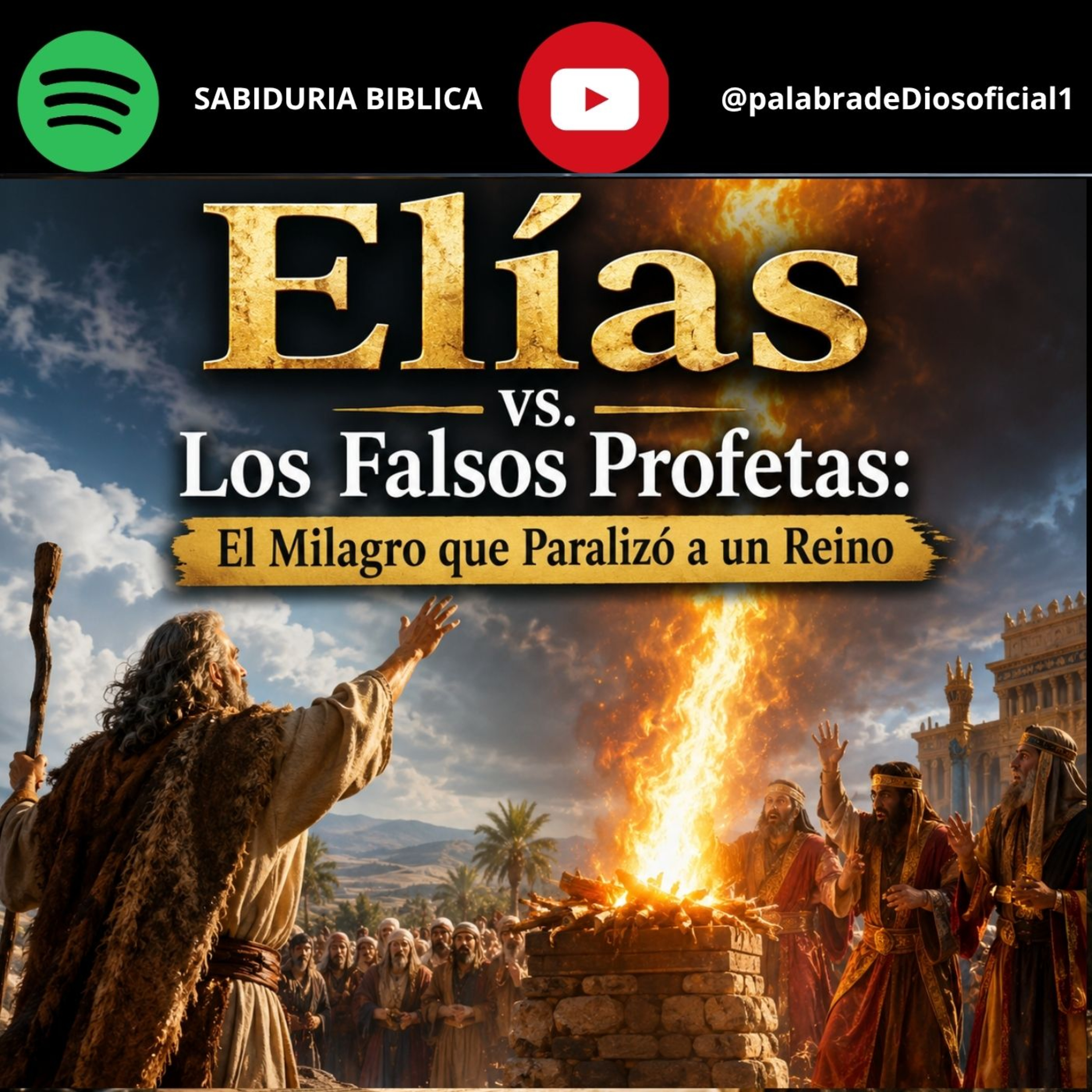 Elías vs. Los Falsos Profetas: El Milagro que Paralizó a un Reino episode artwork